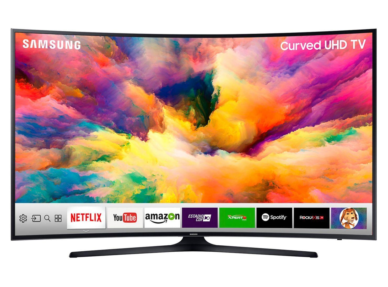 LED 55" Samsung TV Ultra HD 4K Curvo 55MU6300-0