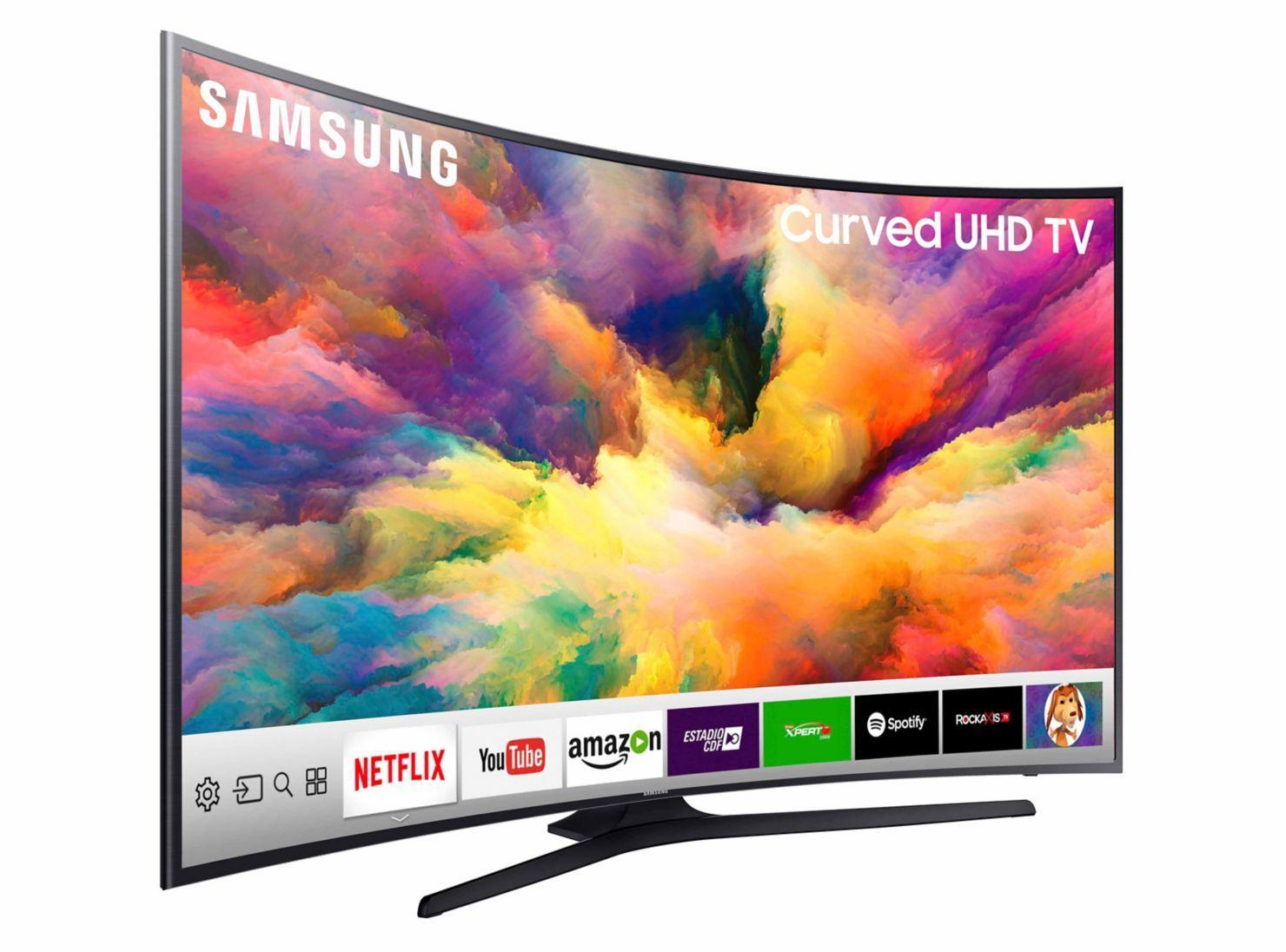 LED 55" Samsung TV Ultra HD 4K Curvo 55MU6300-2