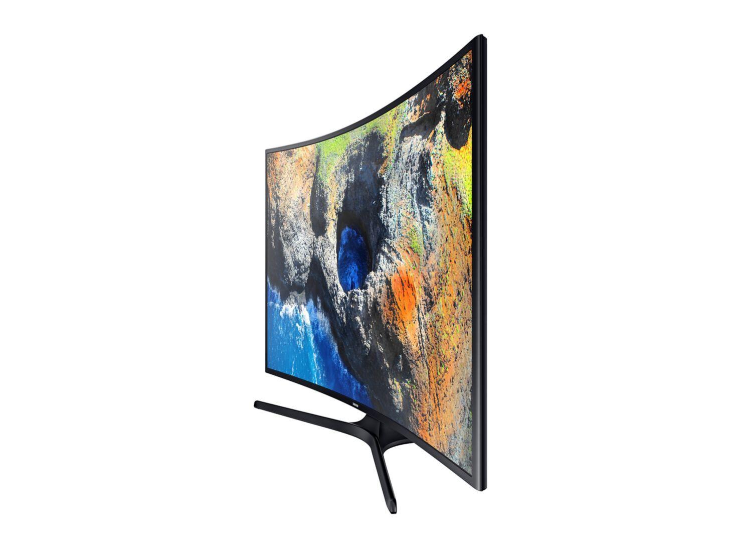 LED 55" Samsung TV Ultra HD 4K Curvo 55MU6300-4