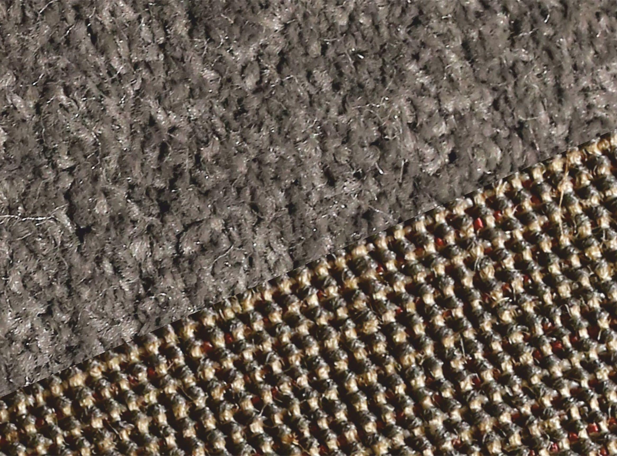 Alfombra Frise Lisa 150x200 cm Gris-1