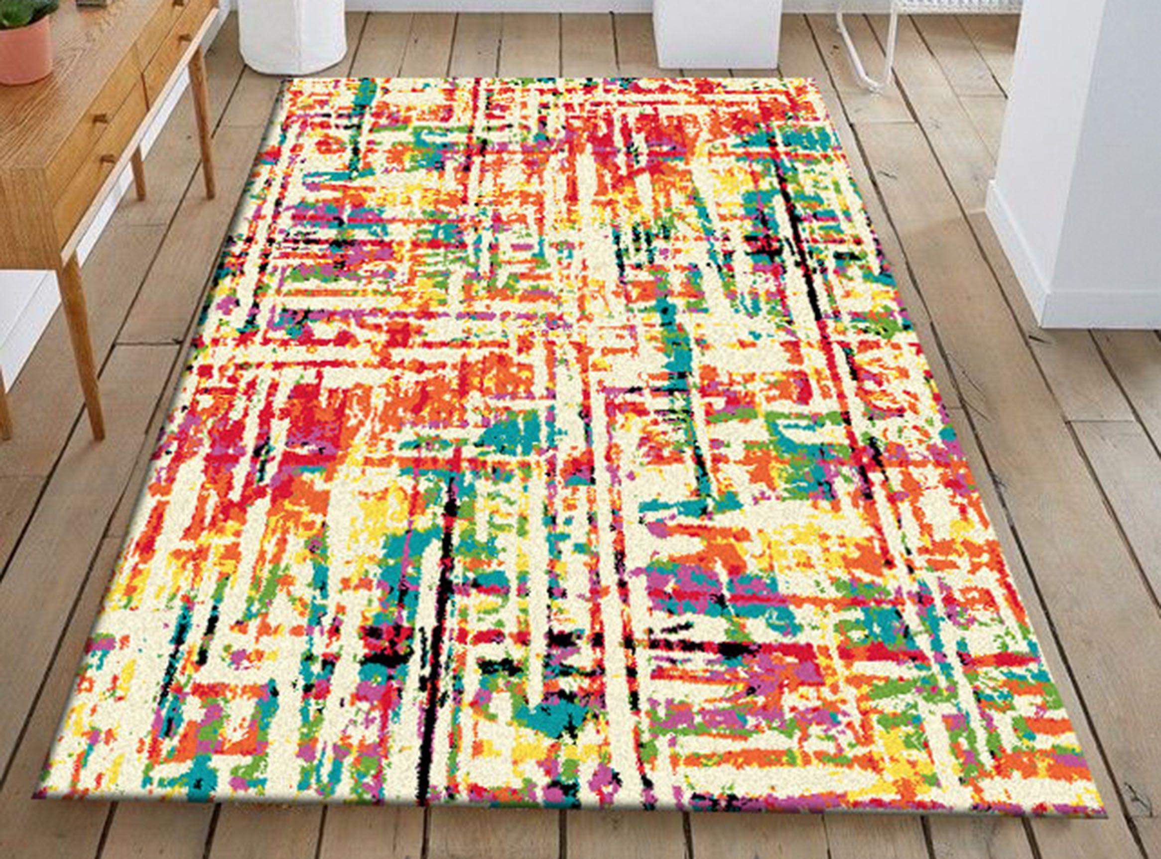 Alfombra Frise Avatar D4 150x200 cm Multicolor-1