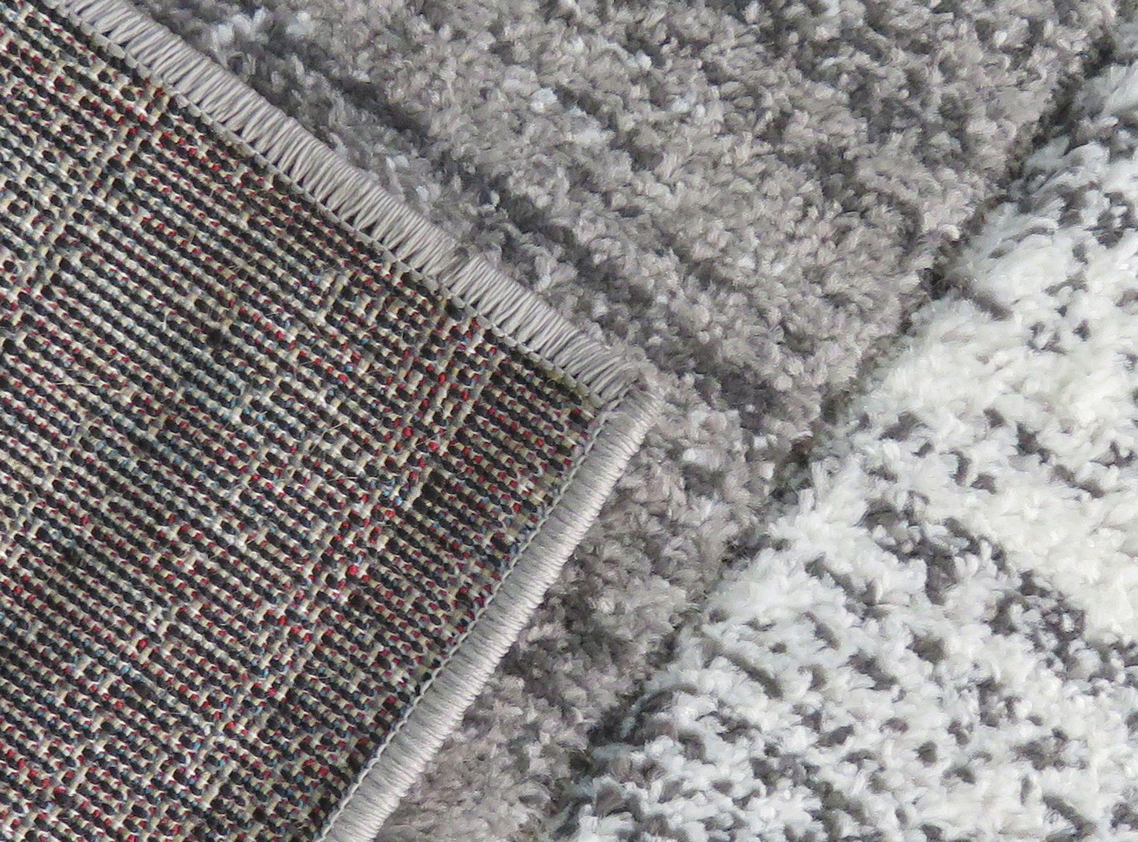 Alfombra Frise Carved Florida D4 150x200 cm Blue-1