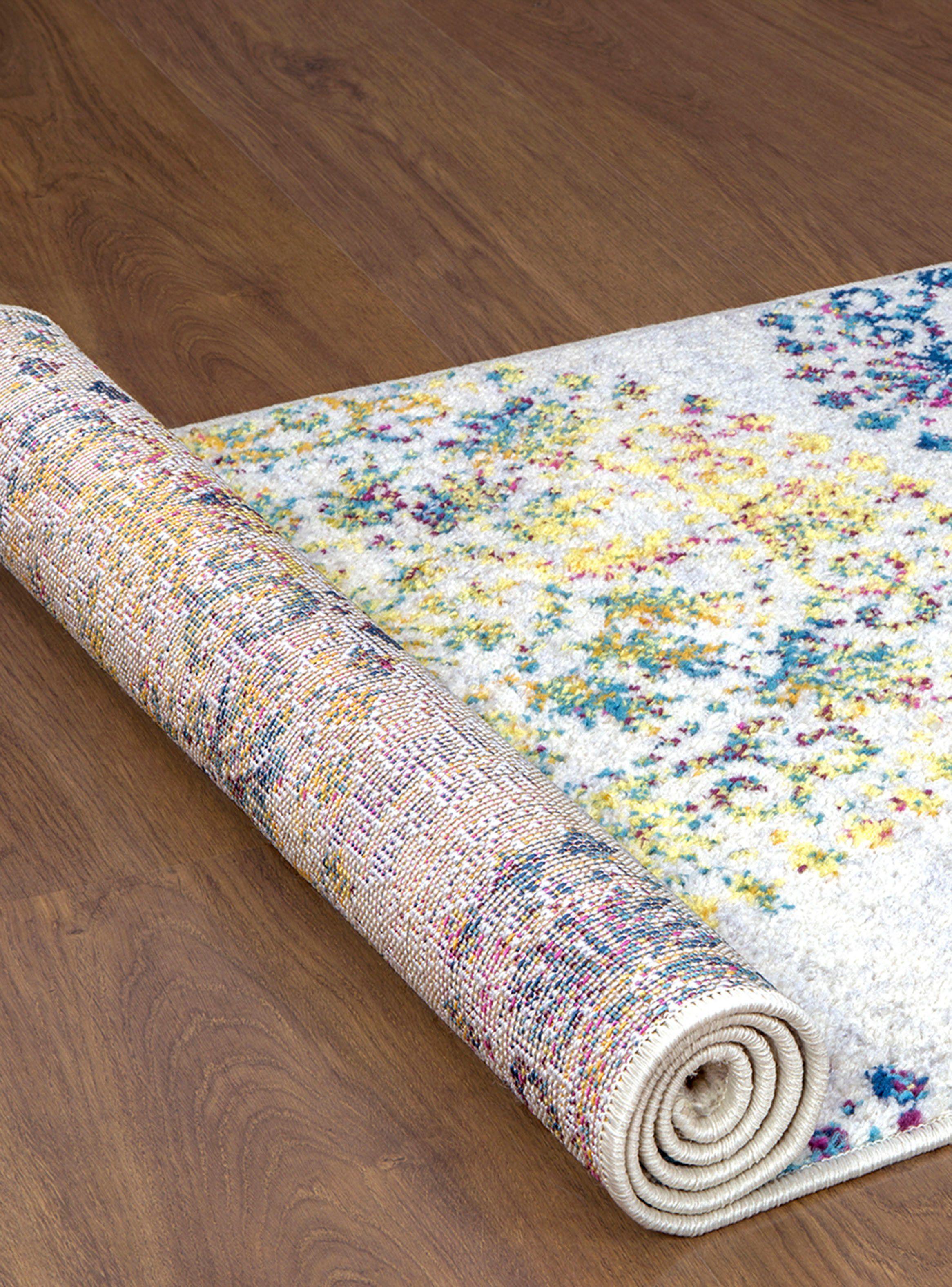 Alfombra de Pasillo 70 x 230 cm Modalfo Elit Turquesa-2