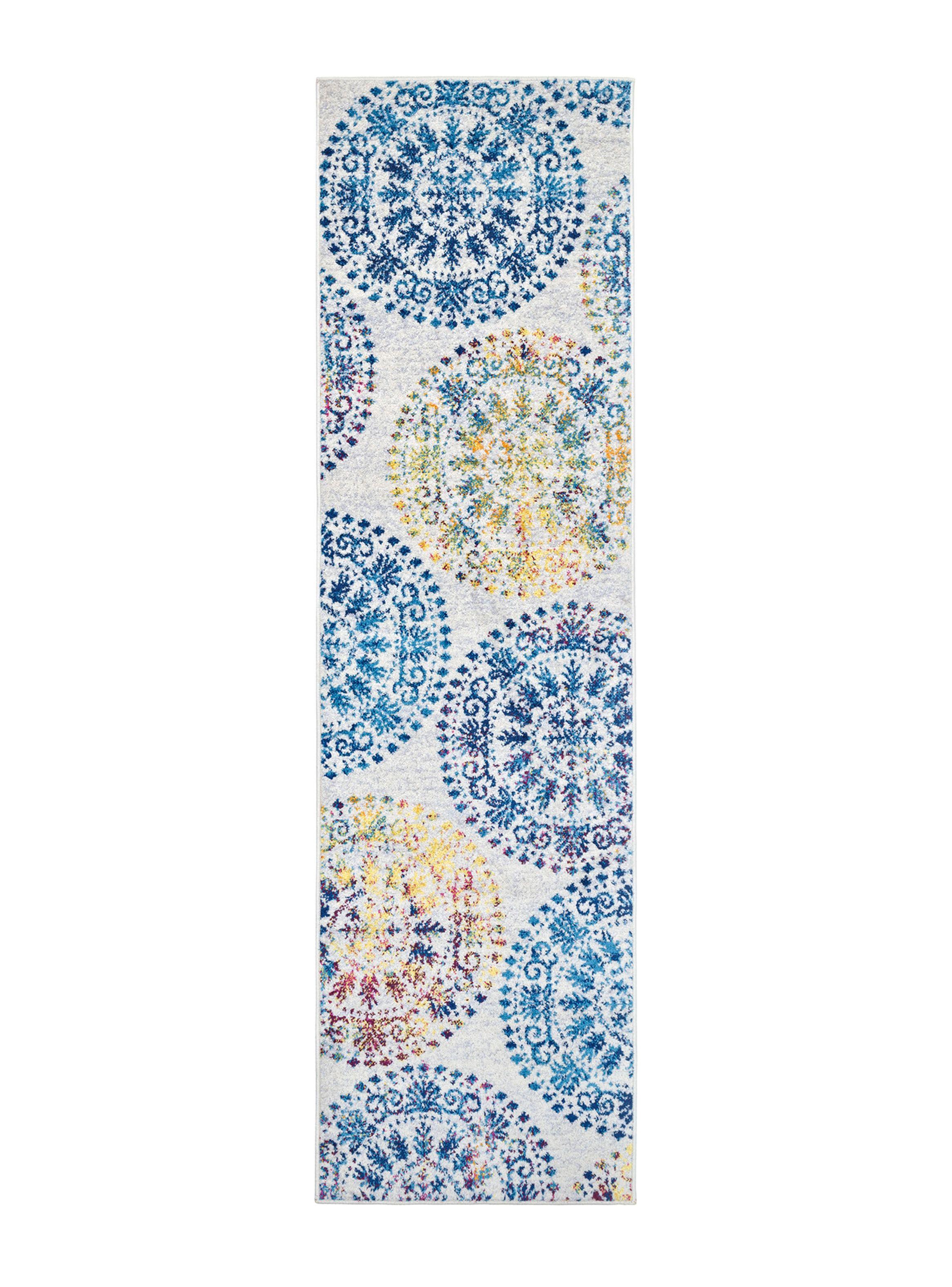 Alfombra de Pasillo 70 x 230 cm Modalfo Elit Turquesa-0
