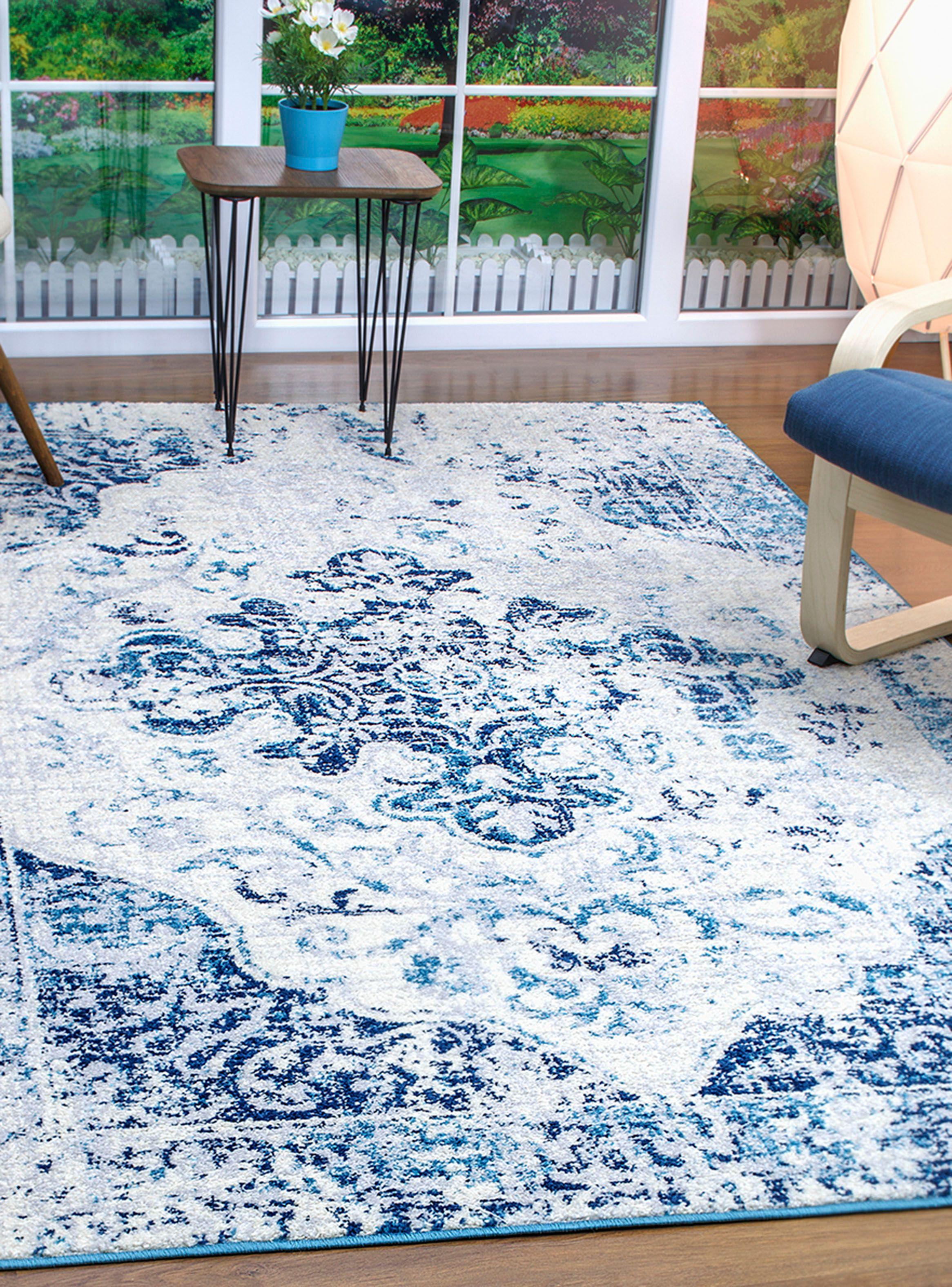Alfombra 120 x 180 cm Elit Azul-1