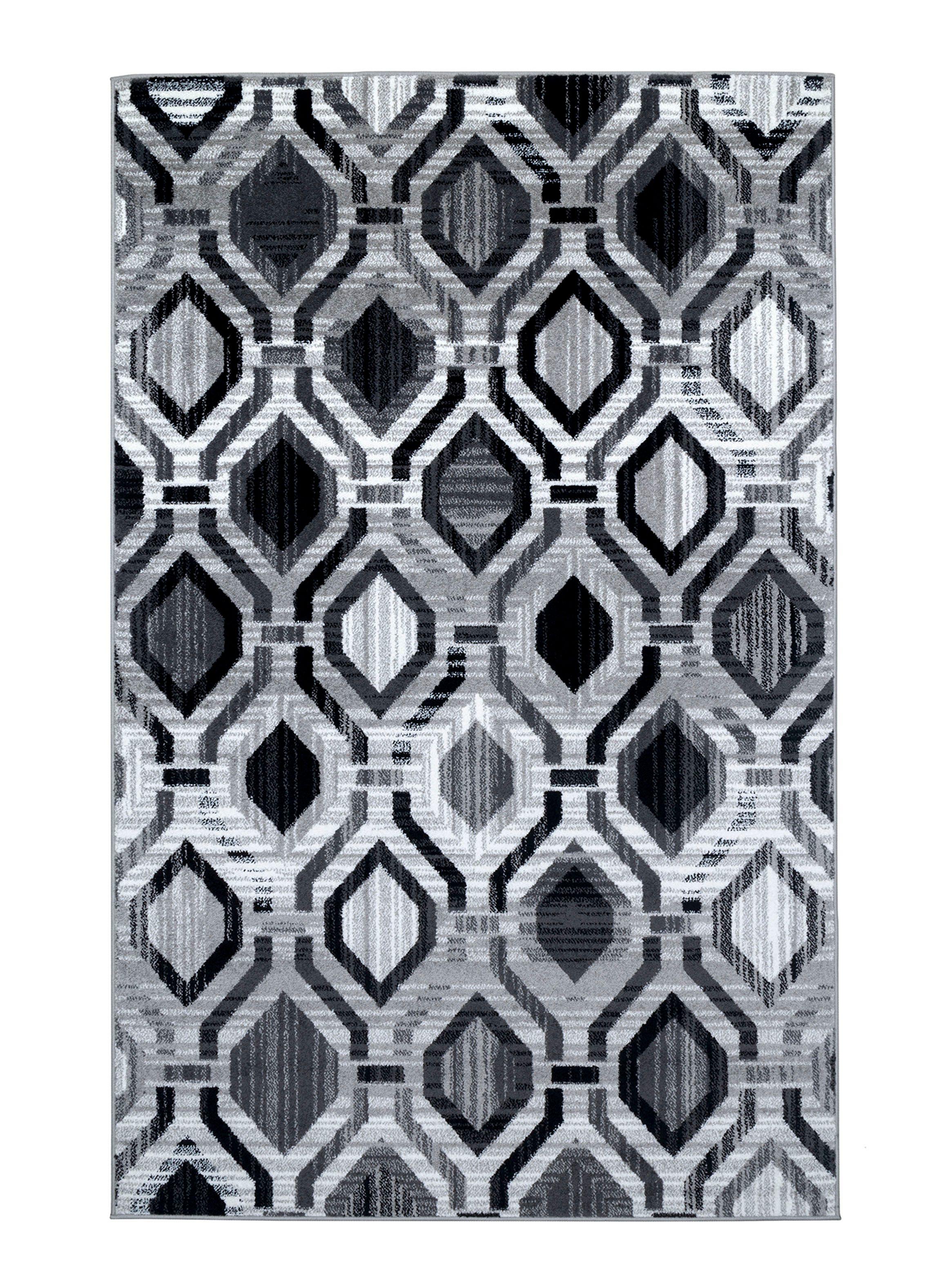 Alfombra 120 x 180 cm Modalfo Elit Negro-0