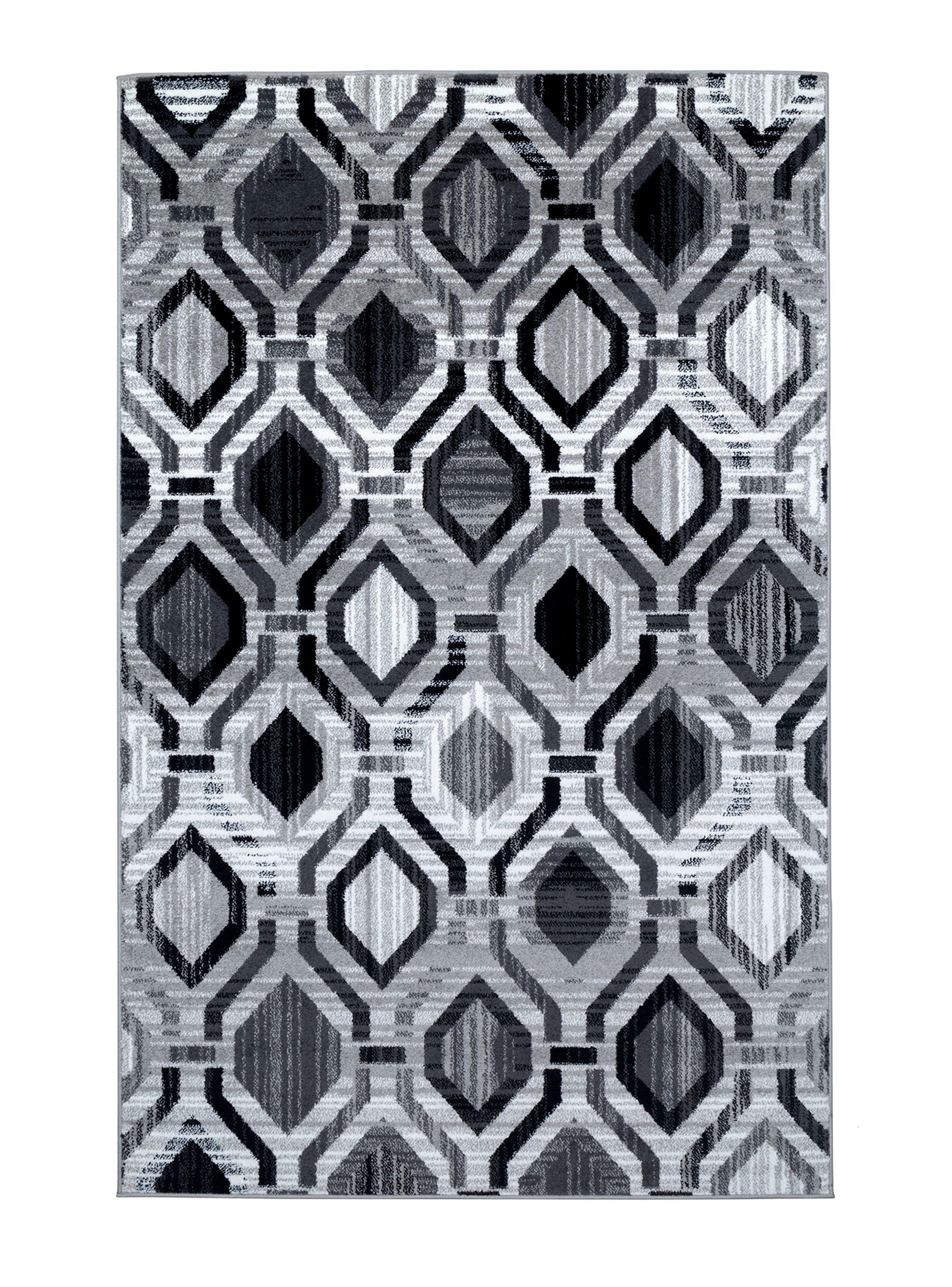 Alfombra 160 x 230 cm Modalfo Elit Negro-0