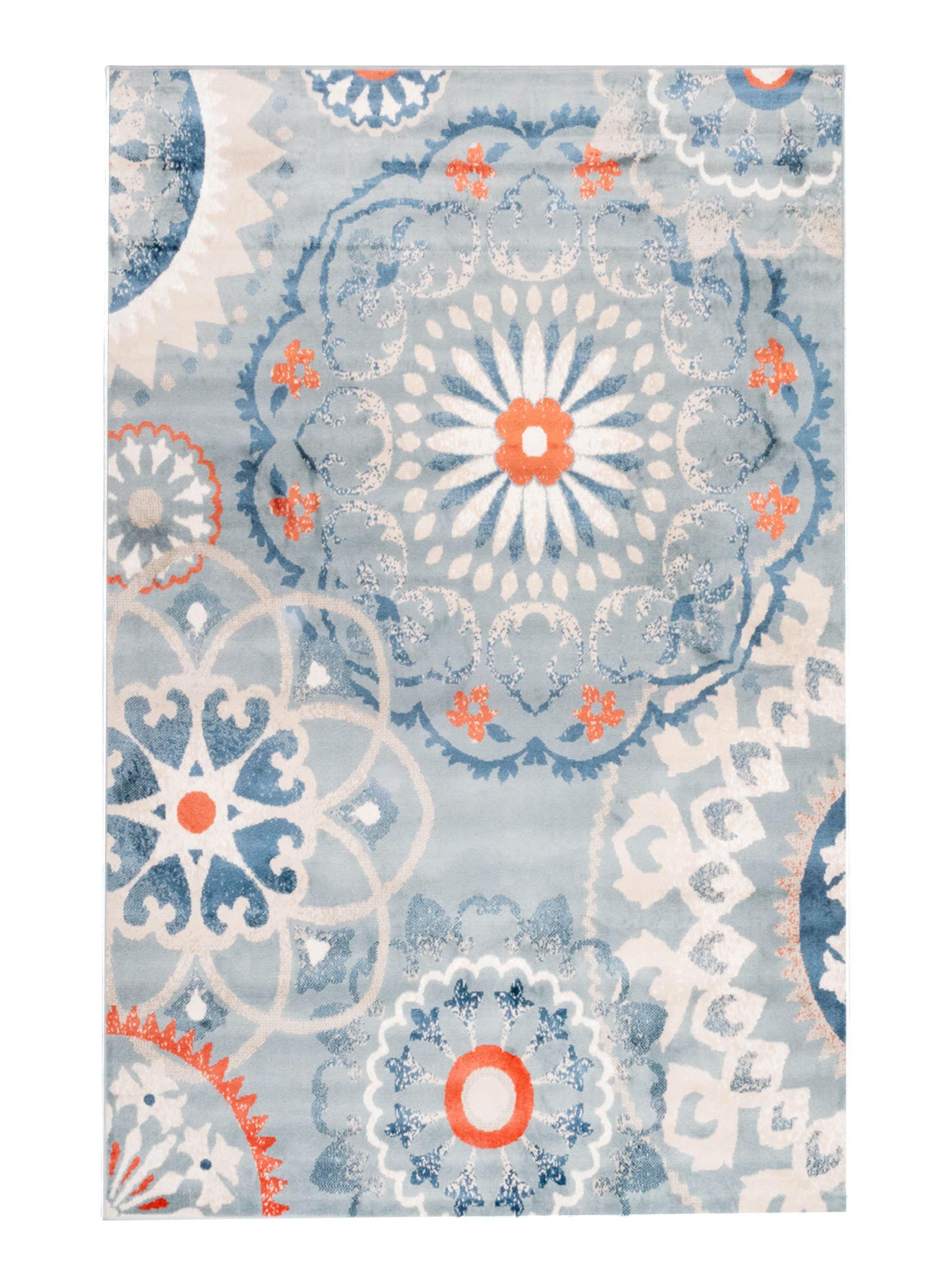 Alfombra Compel 160x235 cm Light Blue-0