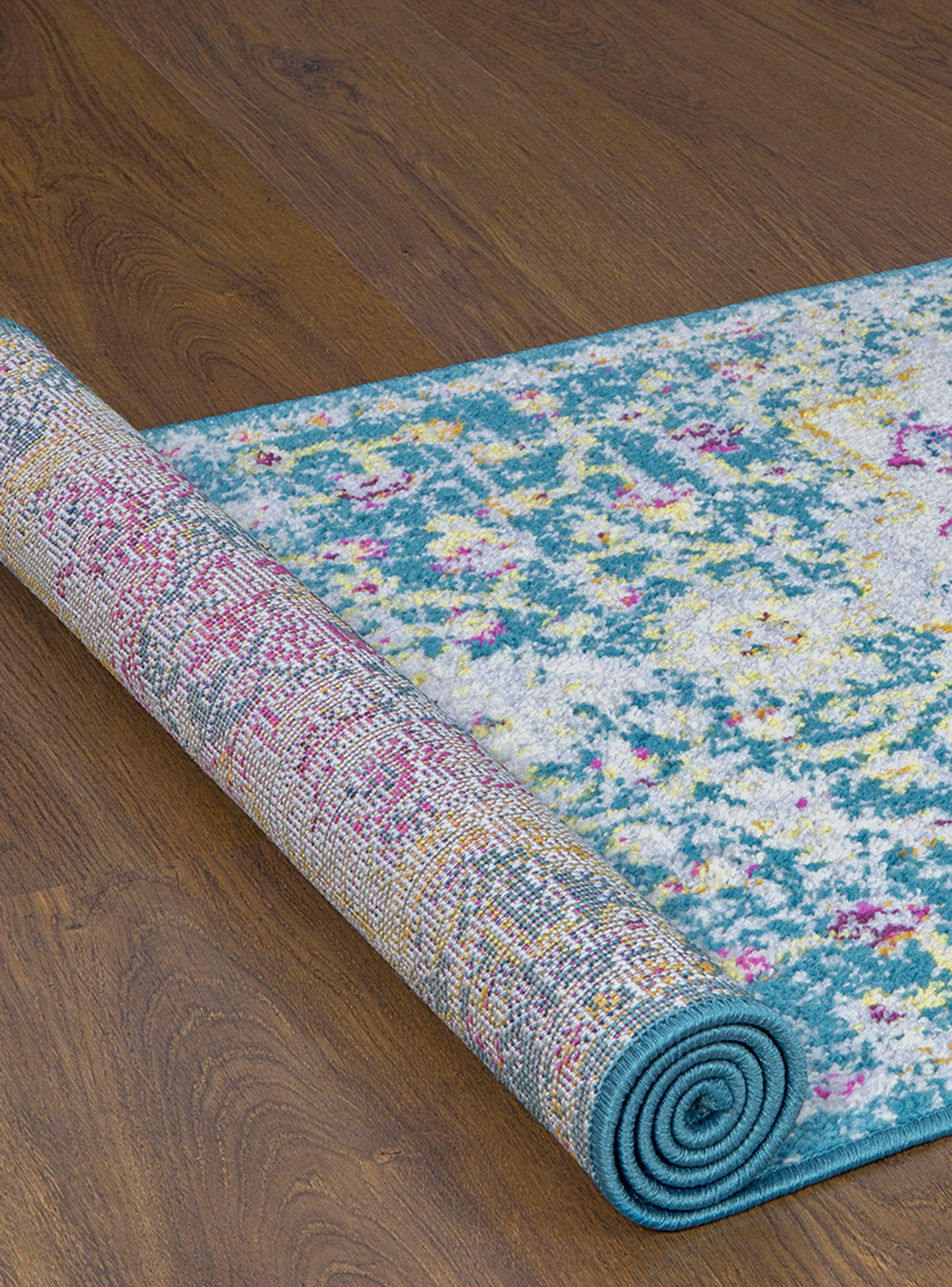 Alfombra de Pasillo 70 x 230 cm Elit78 Azul-2