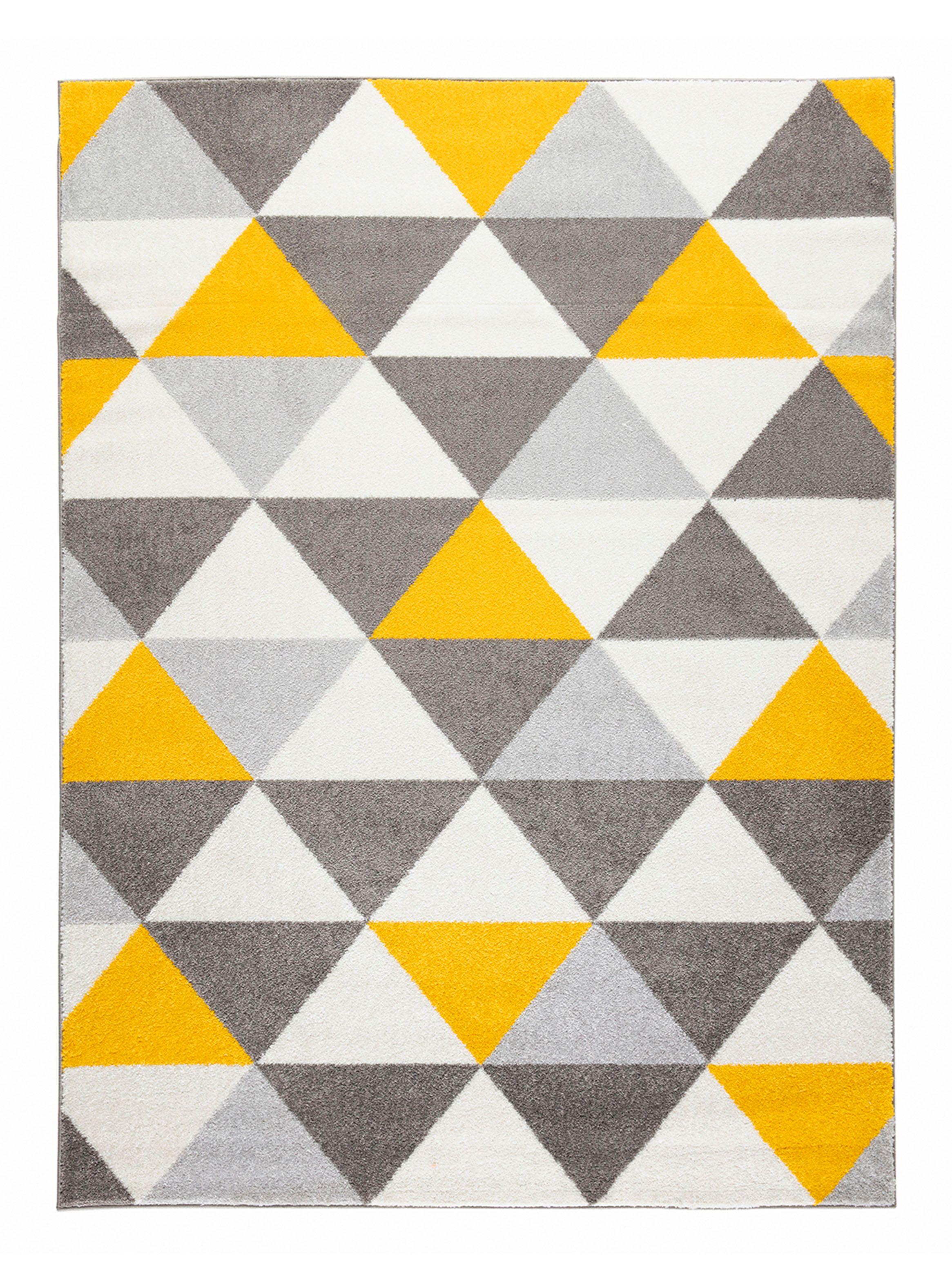 Alfombra 160 x 210 cm Modalfo Florida D2 Amarillo-0