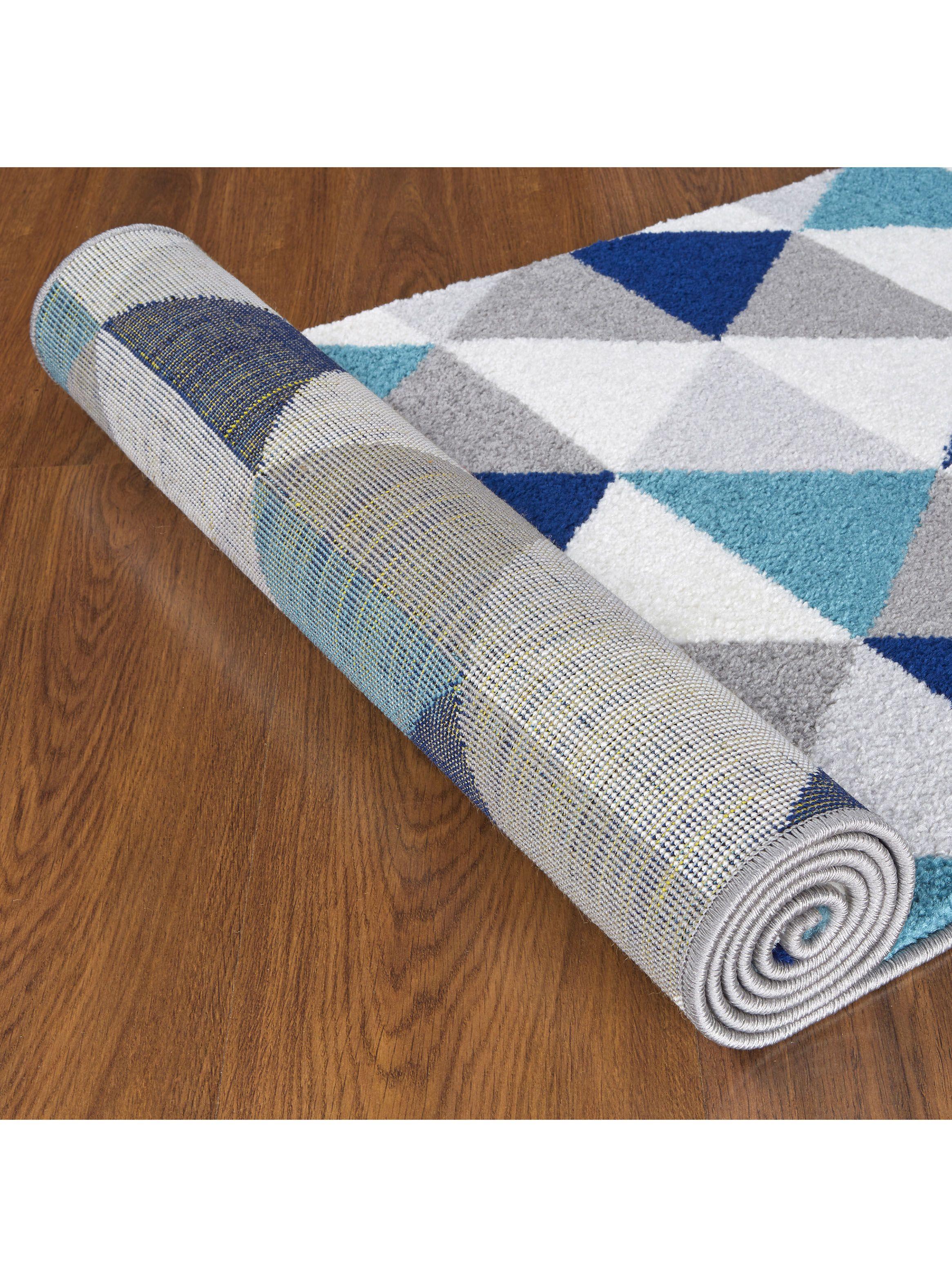 Alfombra de Pasillo 70 x 230 cm Florida80 Turquesa-3