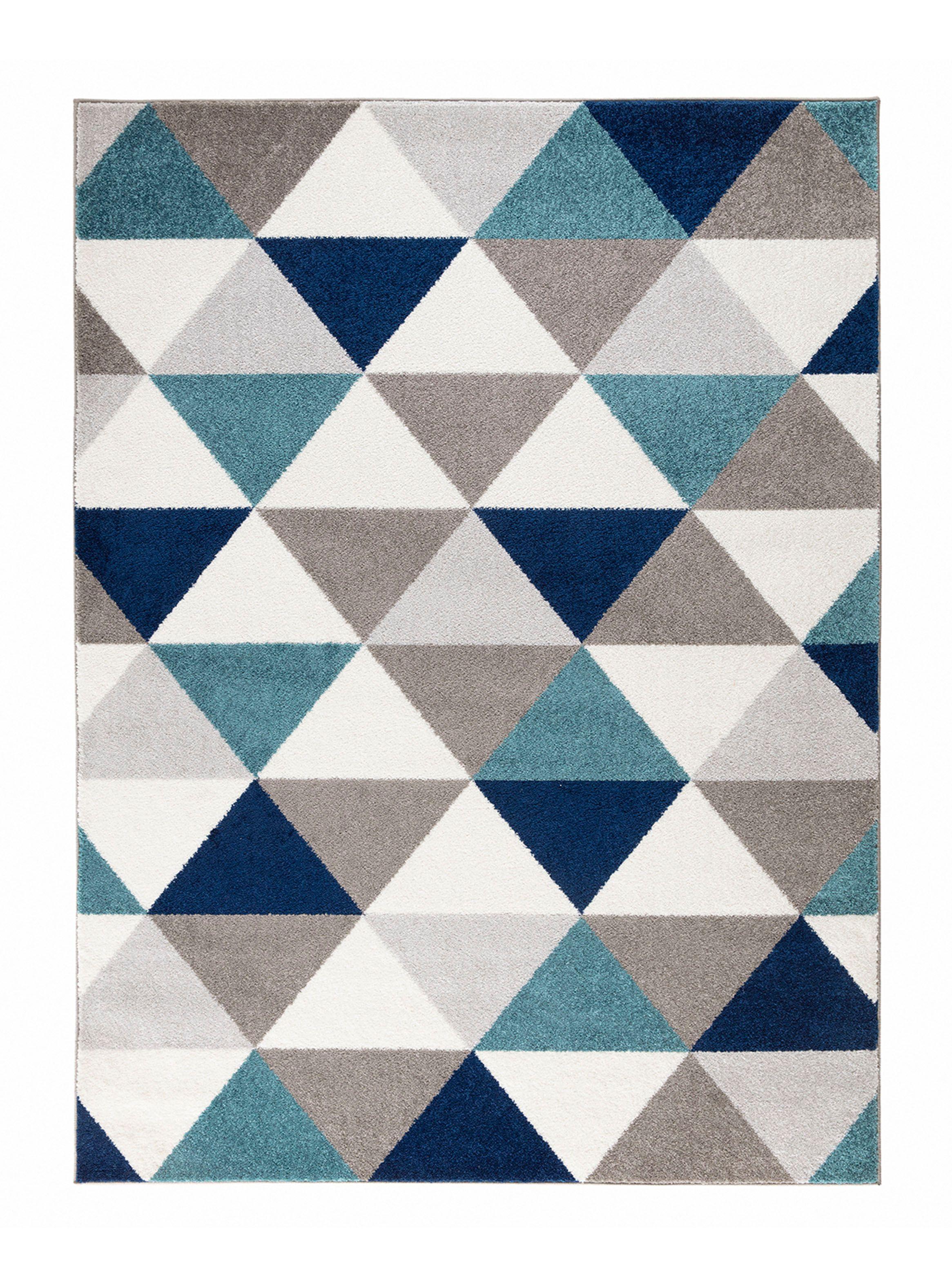 Alfombra 160 x 210 cm Modalfo Florida D2 Turquesa-0