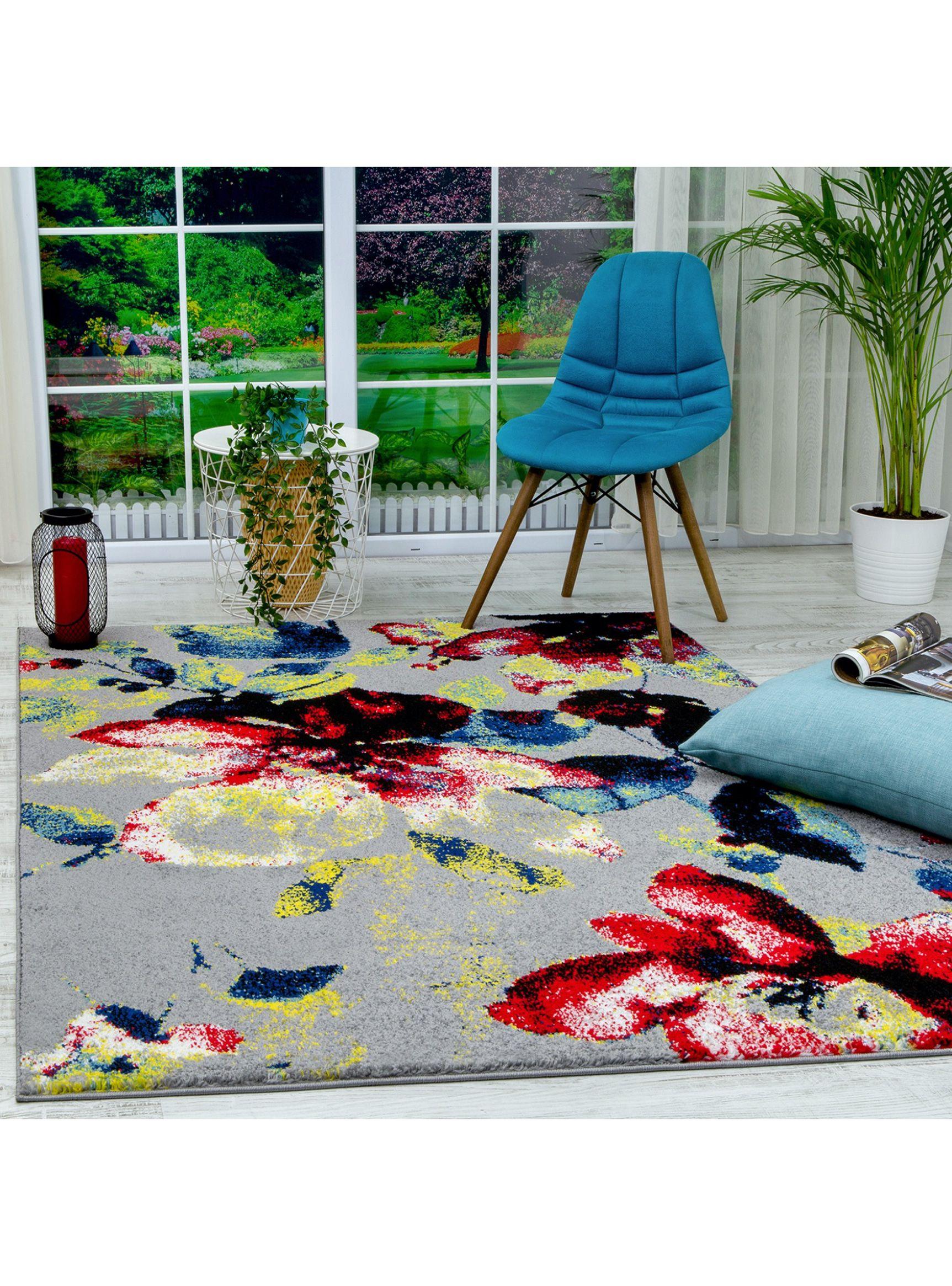 Alfombra 200x290 cm Florida Rojo-2