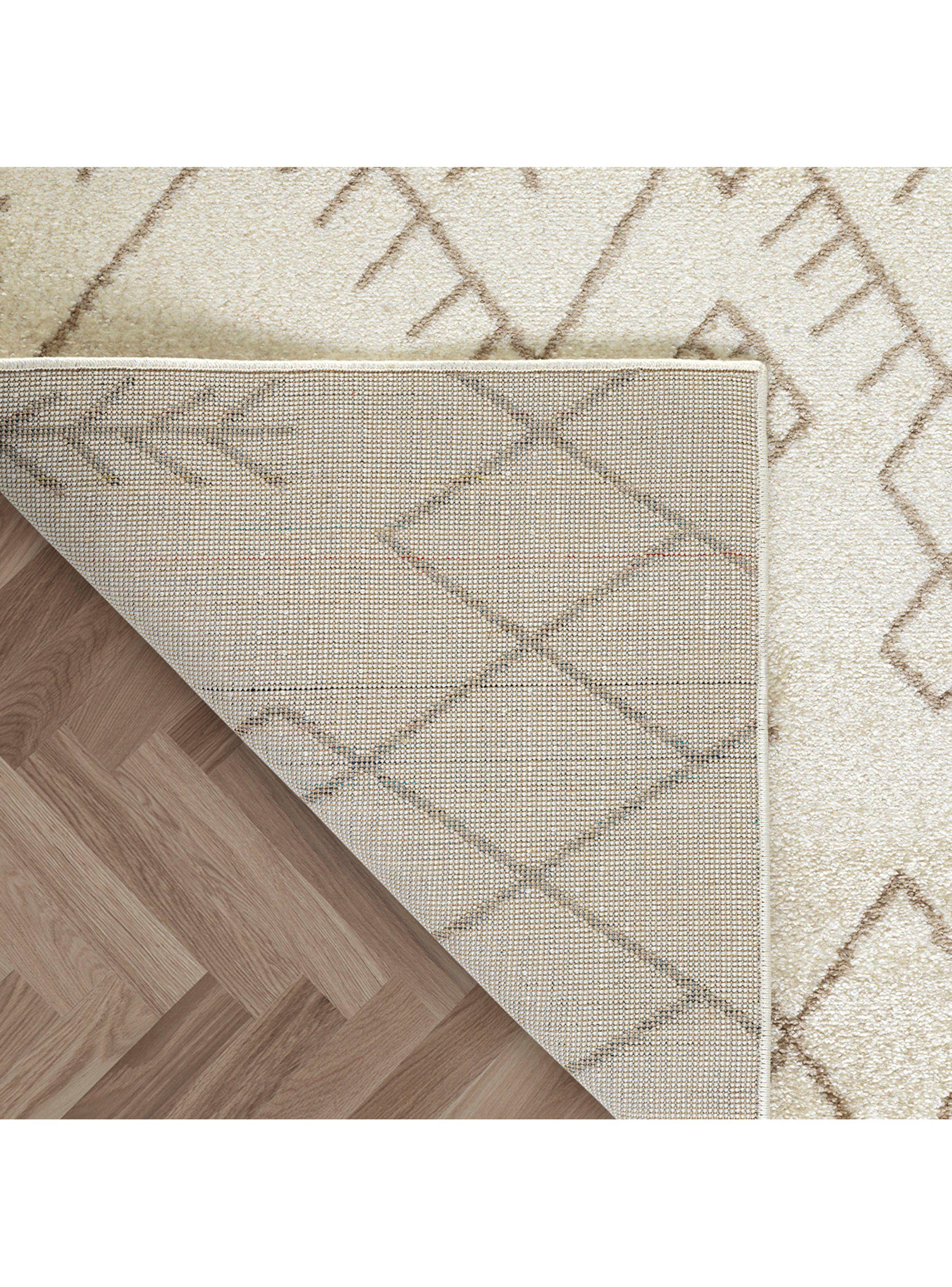 Alfombra Living-Comedor 120 x 180 cm Florida Beige Boho-3