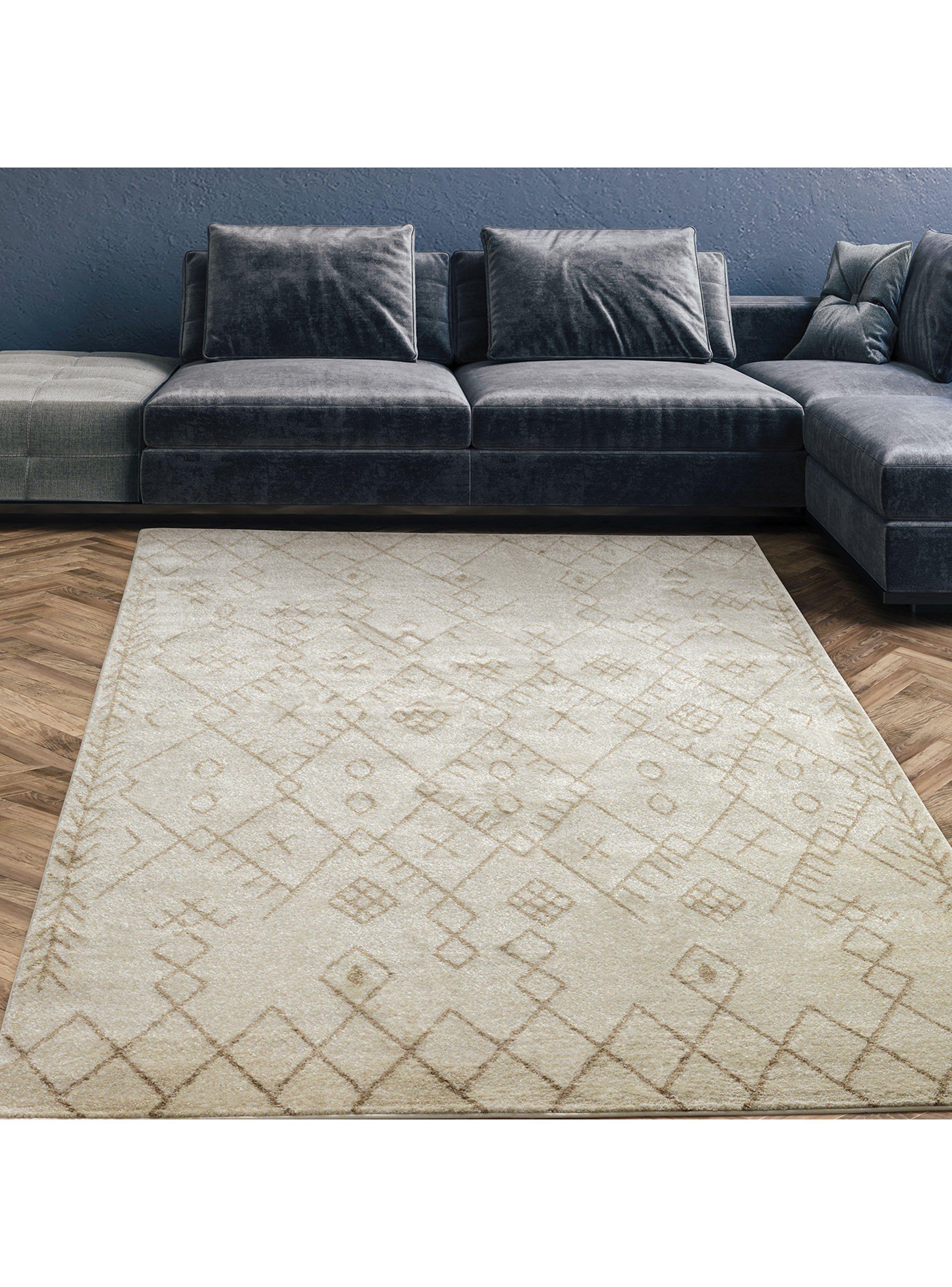 Alfombra Living-Comedor 120 x 180 cm Florida Beige Boho-1