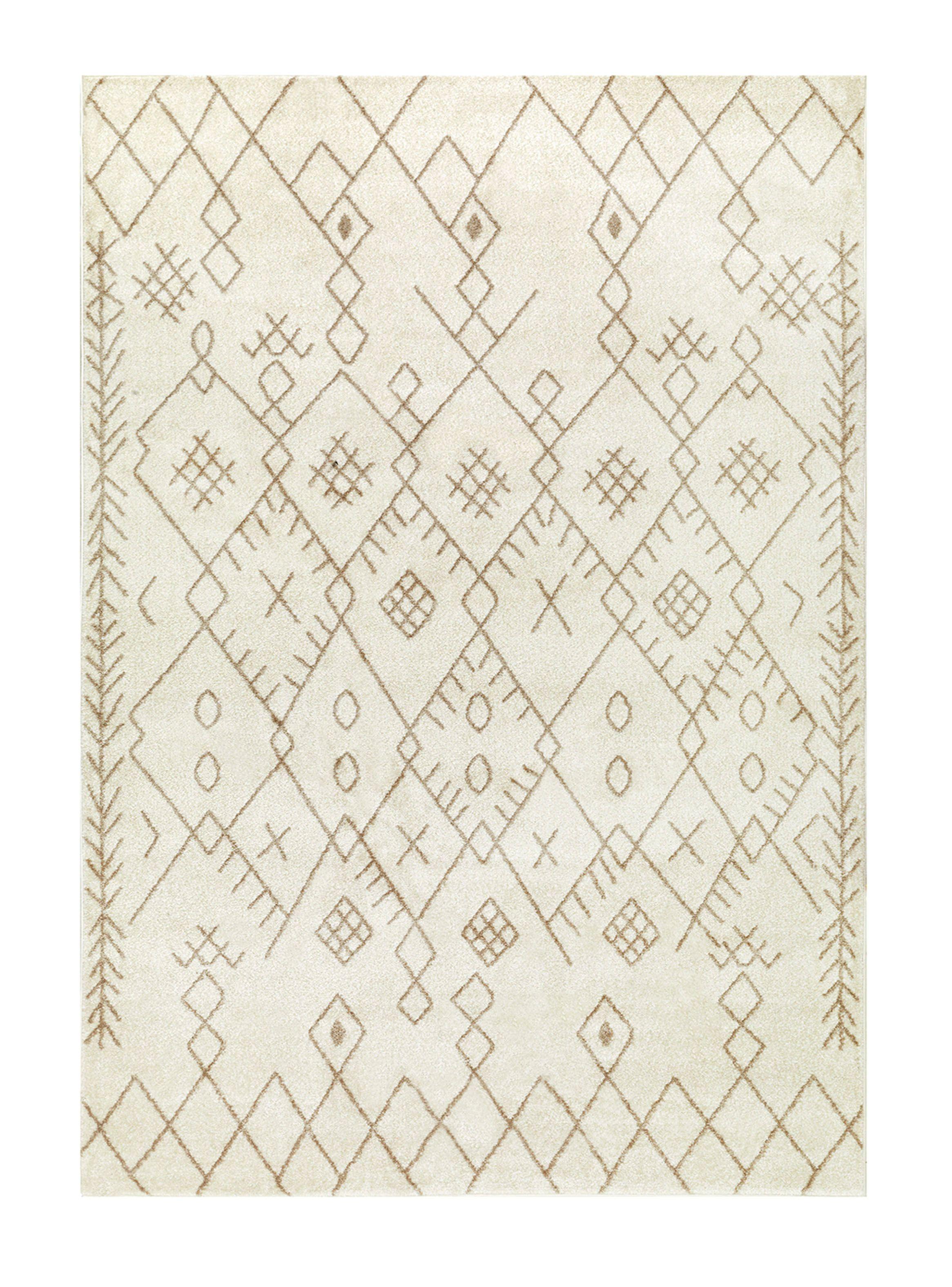 Alfombra 160 x 230 cm Florida Beige-0