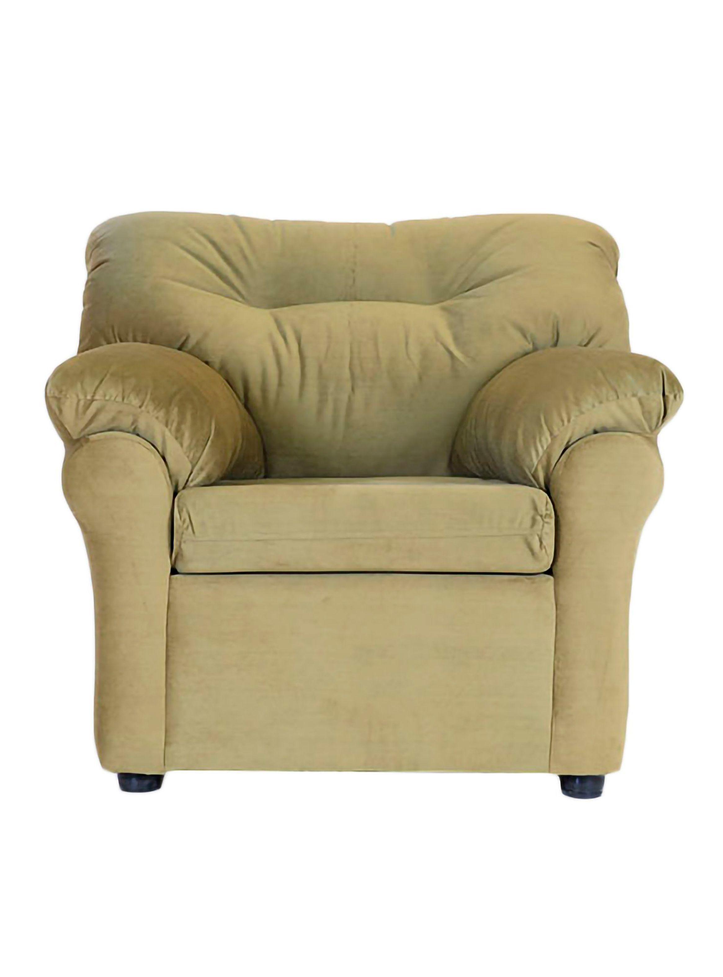 Juego de Living América Felpa Sofá 3C+ Sillones 1C-3