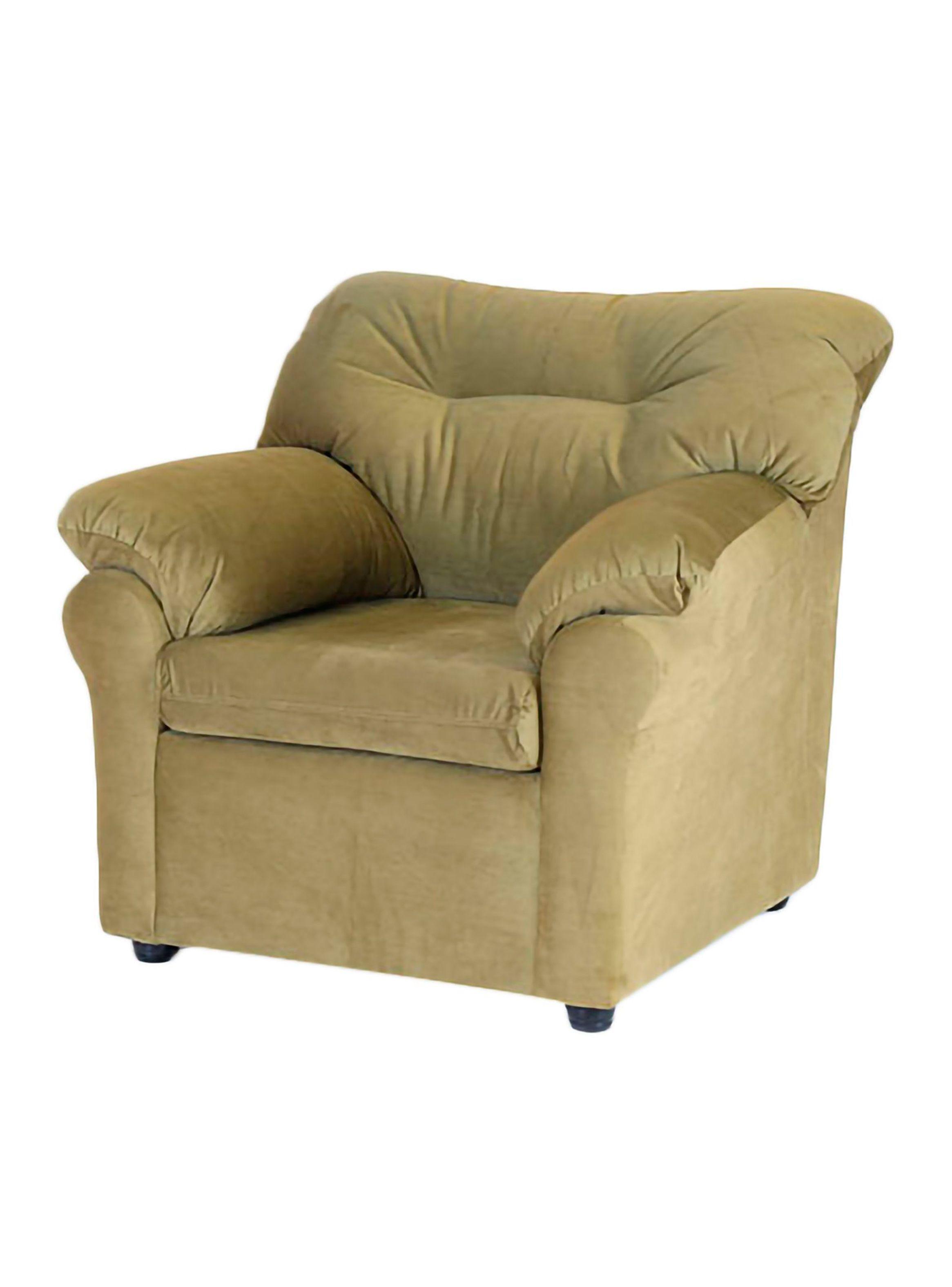 Juego de Living América Felpa Sofá 3C+ Sillones 1C-4