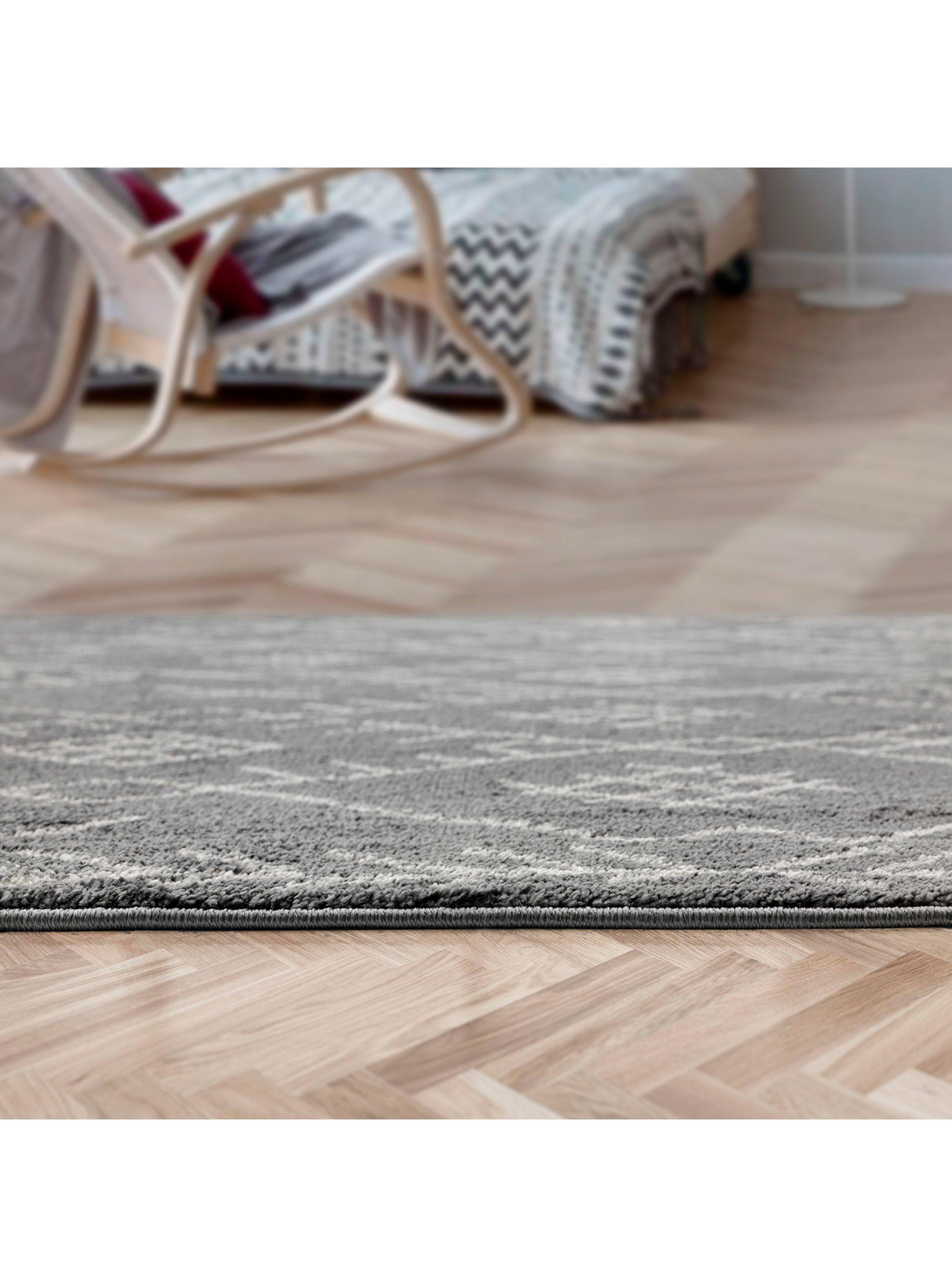 Alfombra 120 x 180 cm Modalfo Florida27 Gris-5