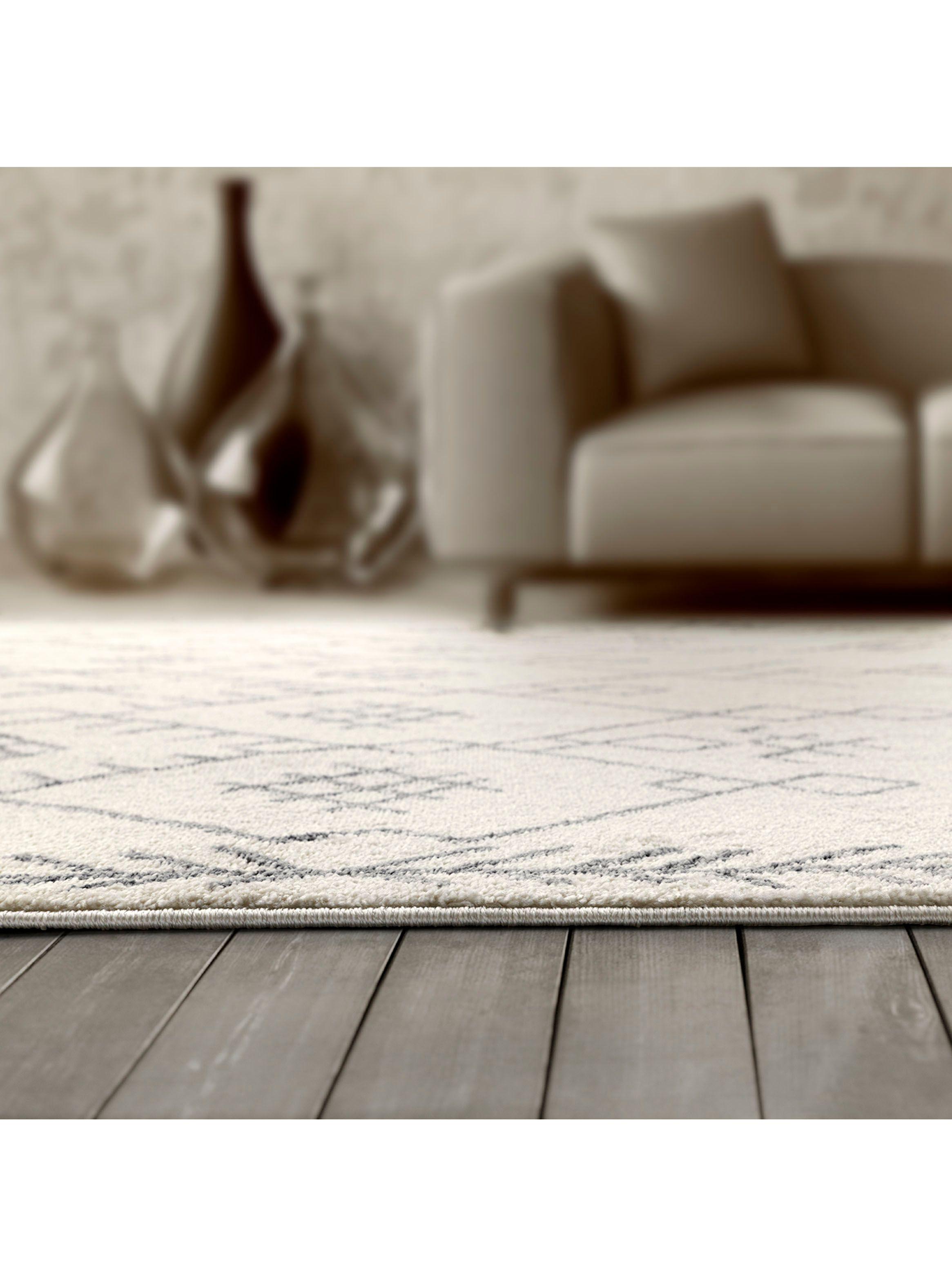 Alfombra 120 x 180 cm Florida Blanco-5