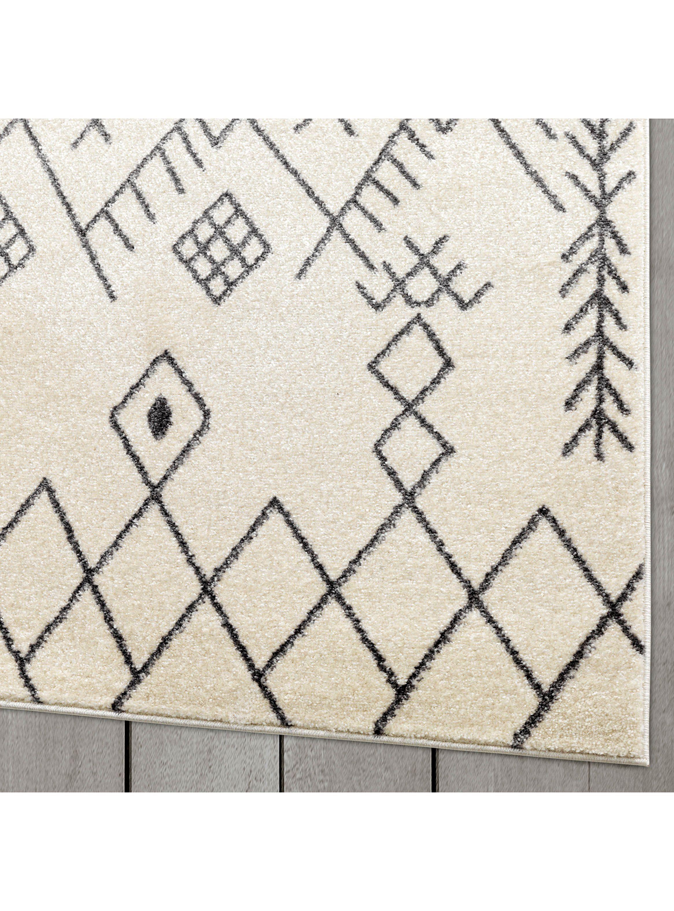 Alfombra 120 x 180 cm Florida Blanco-4