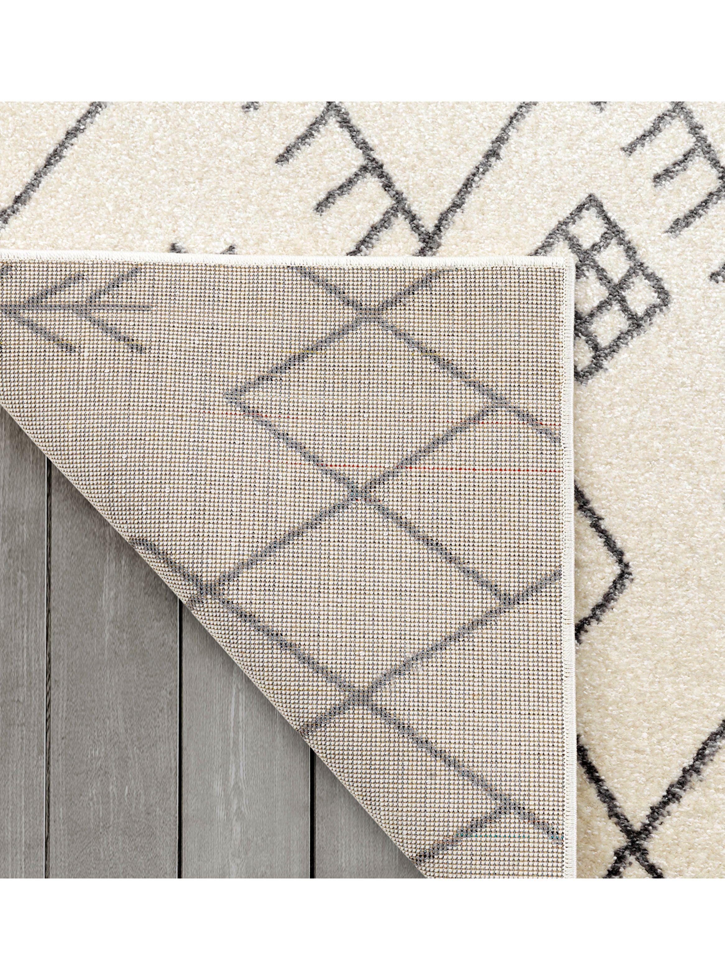 Alfombra 120 x 180 cm Florida Blanco-3