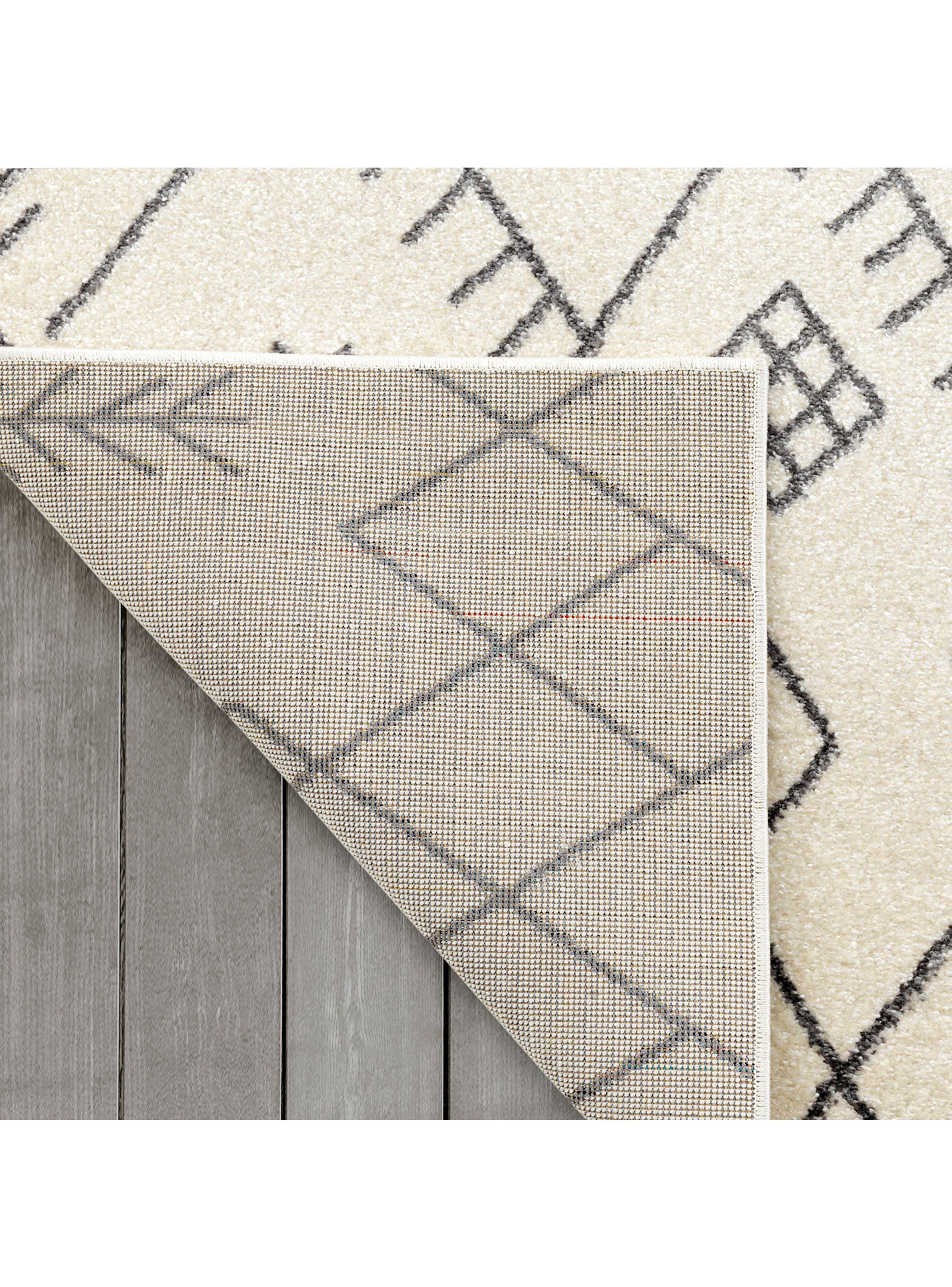 Alfombra 160 x 230 cm Florida Blanco-3