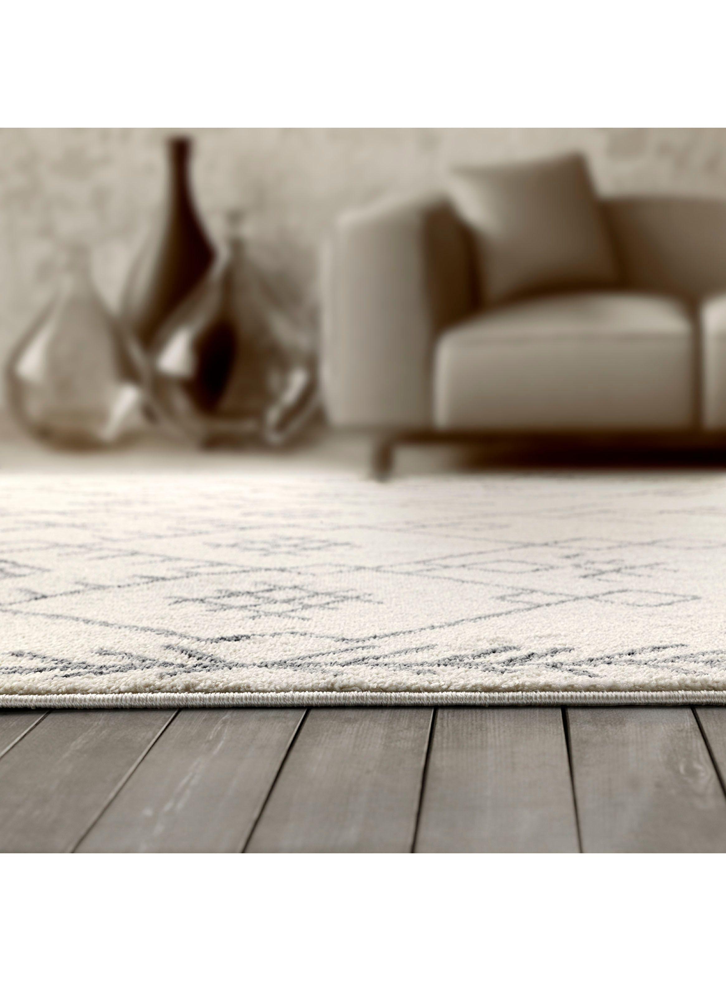 Alfombra 160 x 230 cm Florida Blanco-5