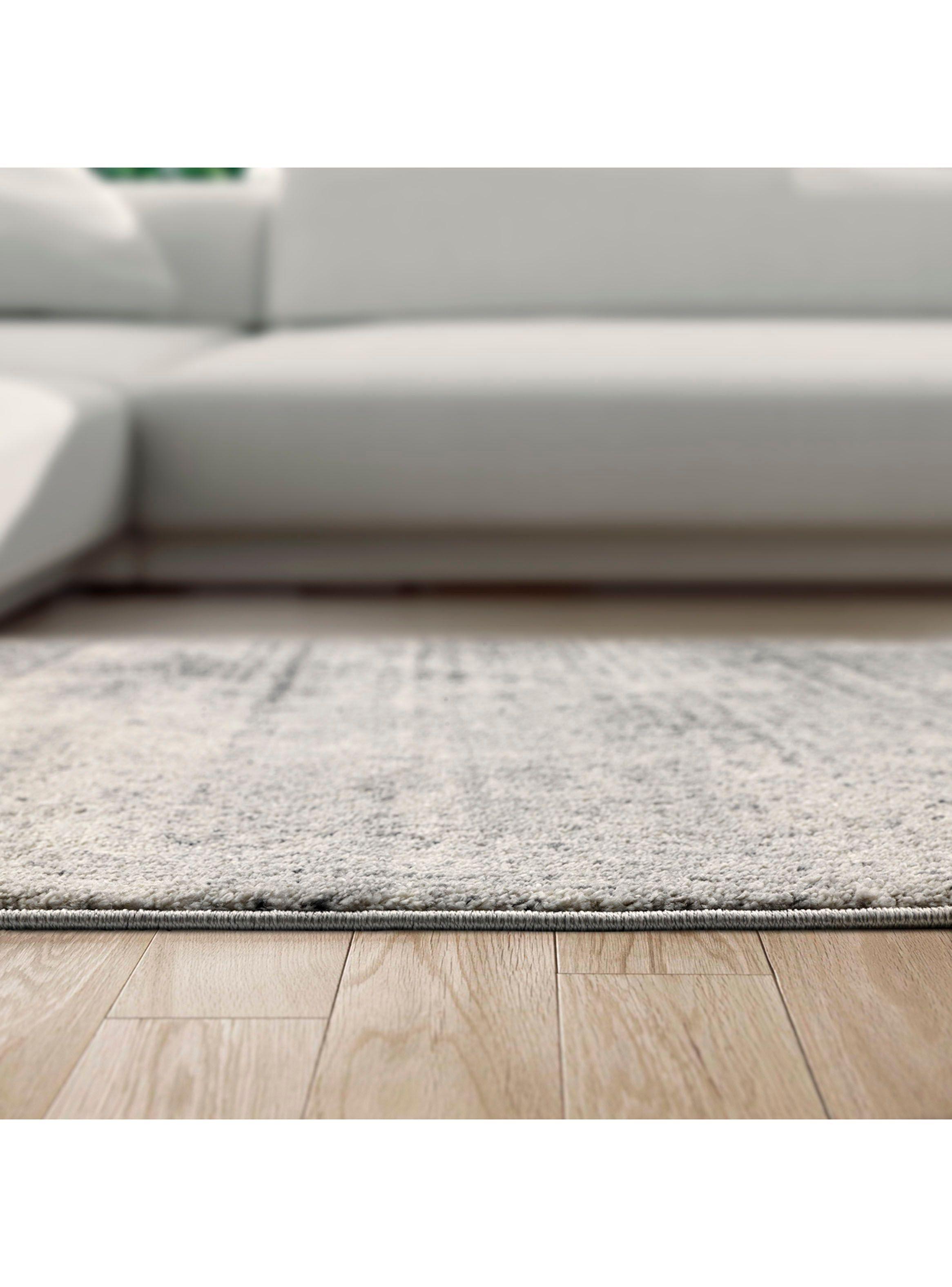 Alfombra Florida 160x230 cm Gris-5