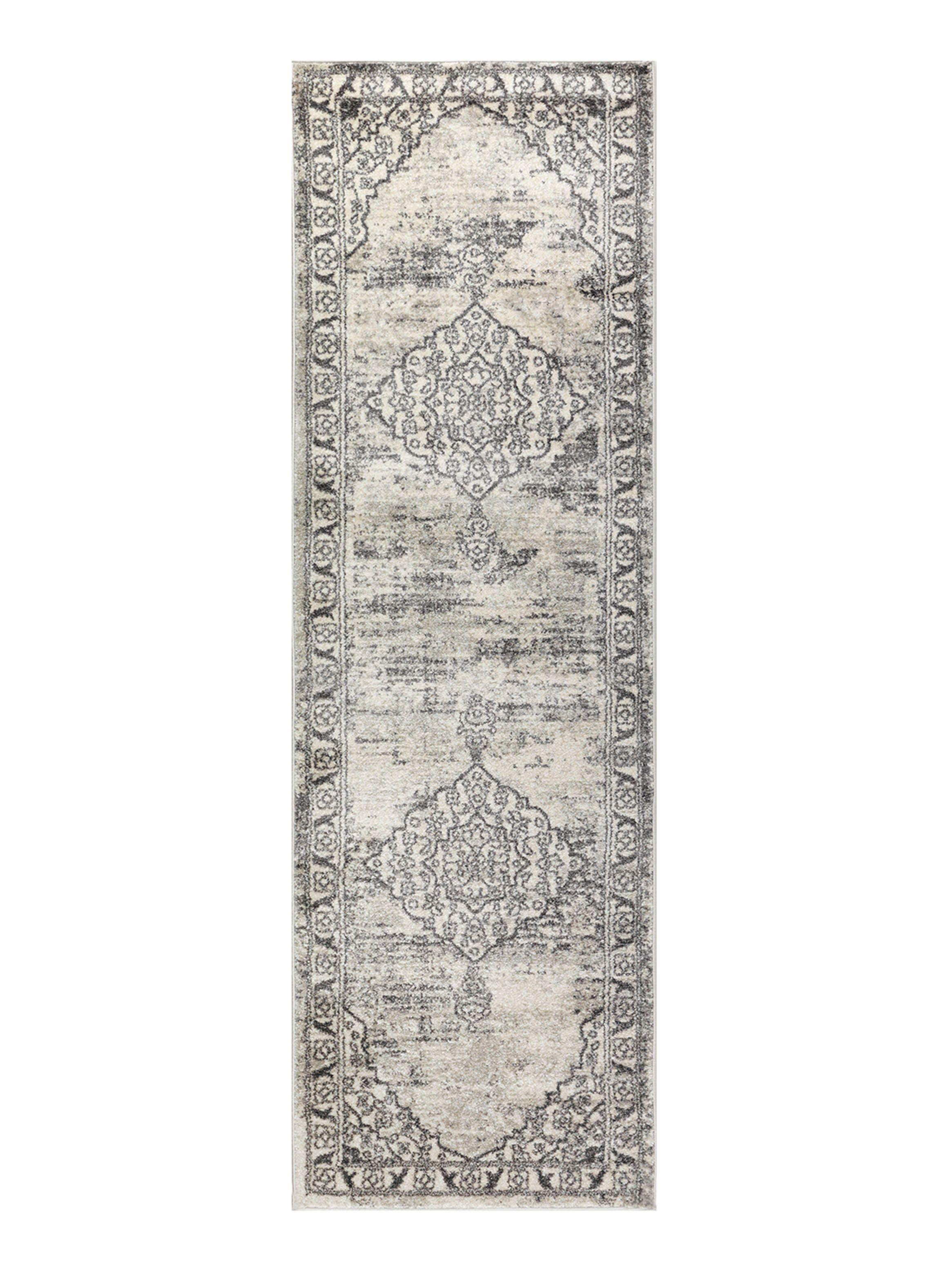 Alfombra de Pasillo 70 x 230 cm Modalfo Florida63 Gris-0