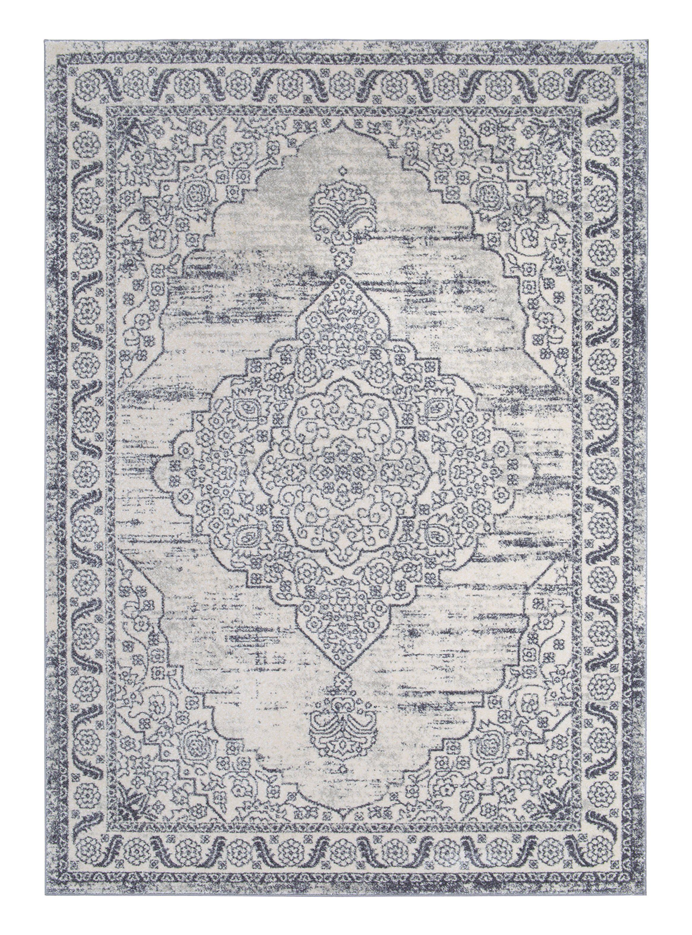 Alfombra Florida 200x290 cm Gris D1-0