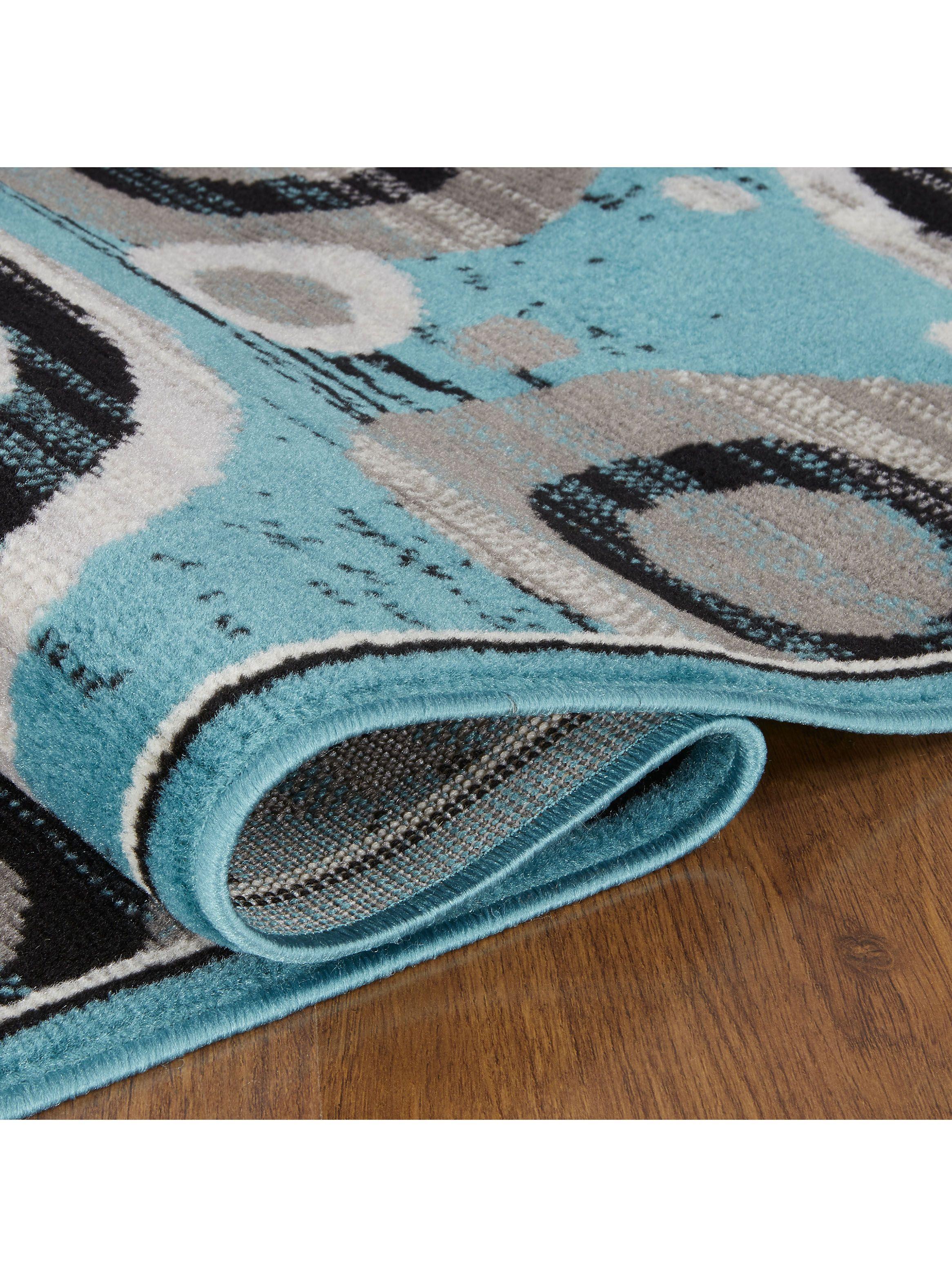 Alfombra 153 x 213 cm Modalfo Kashank 501 Azul-2