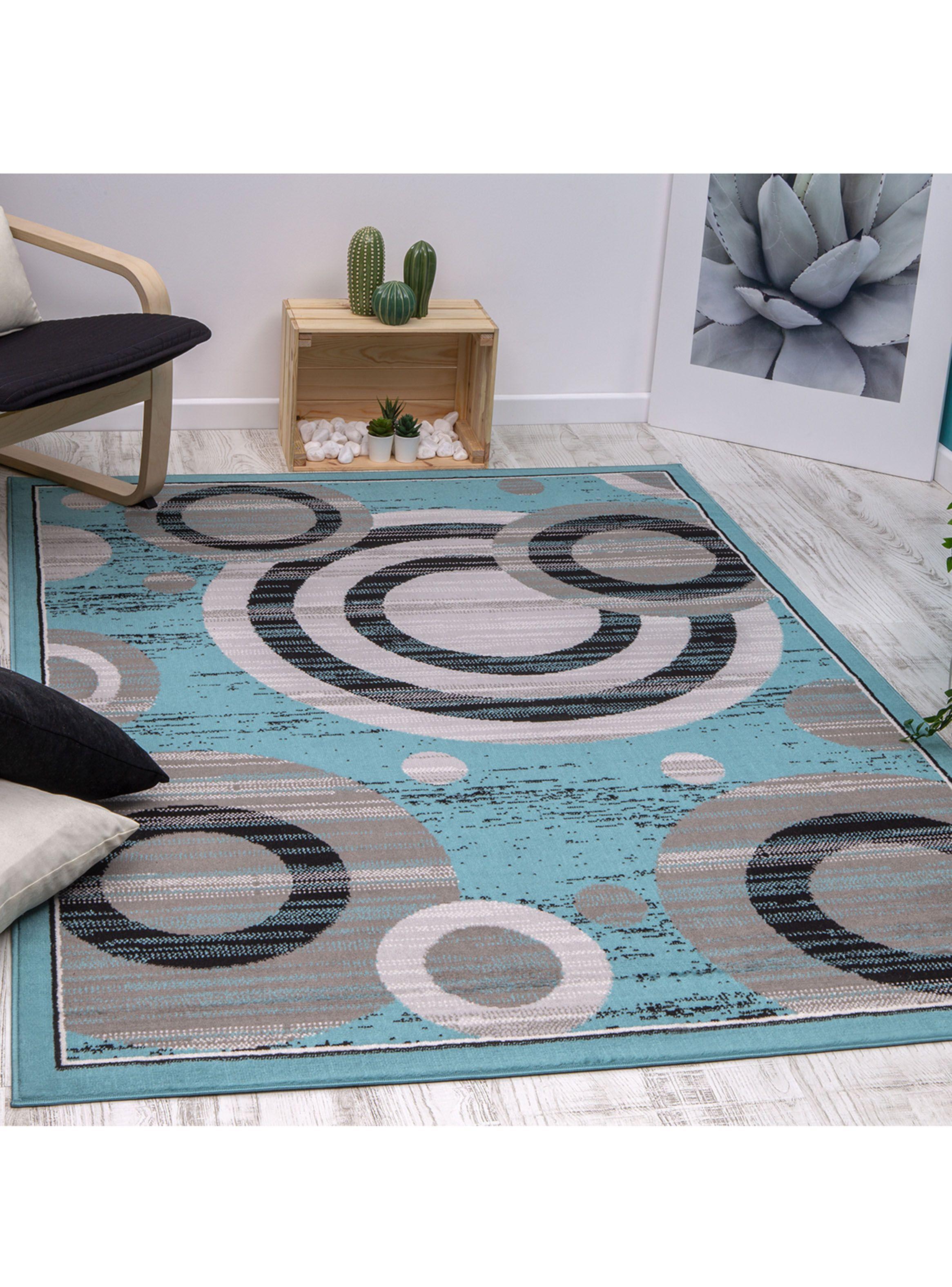 Alfombra 200 x 290 cm Kashank 501 Azul-1