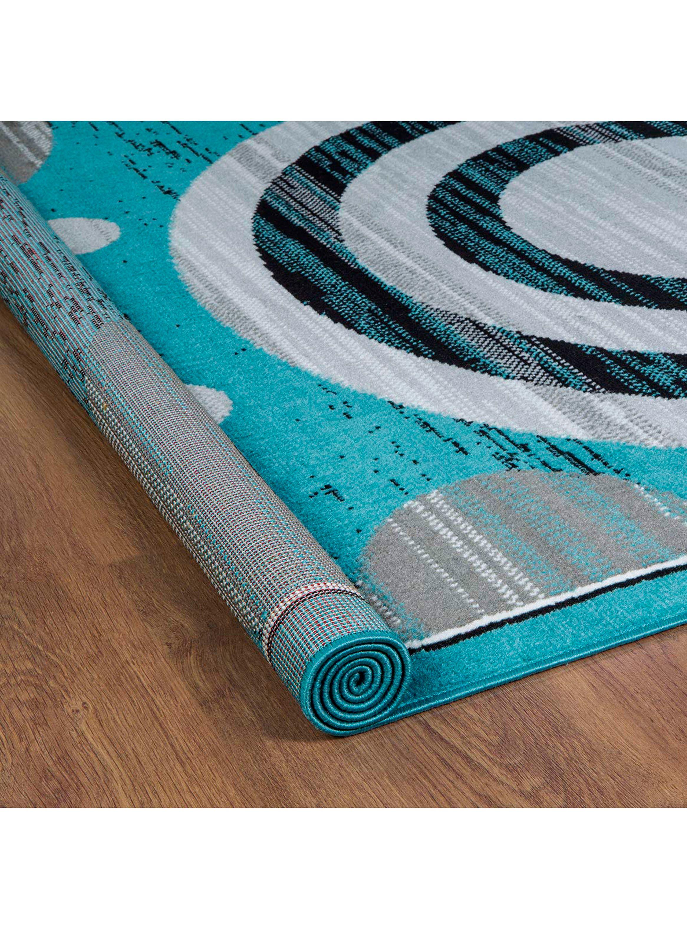 Alfombra 200 x 290 cm Kashank 501 Azul-3