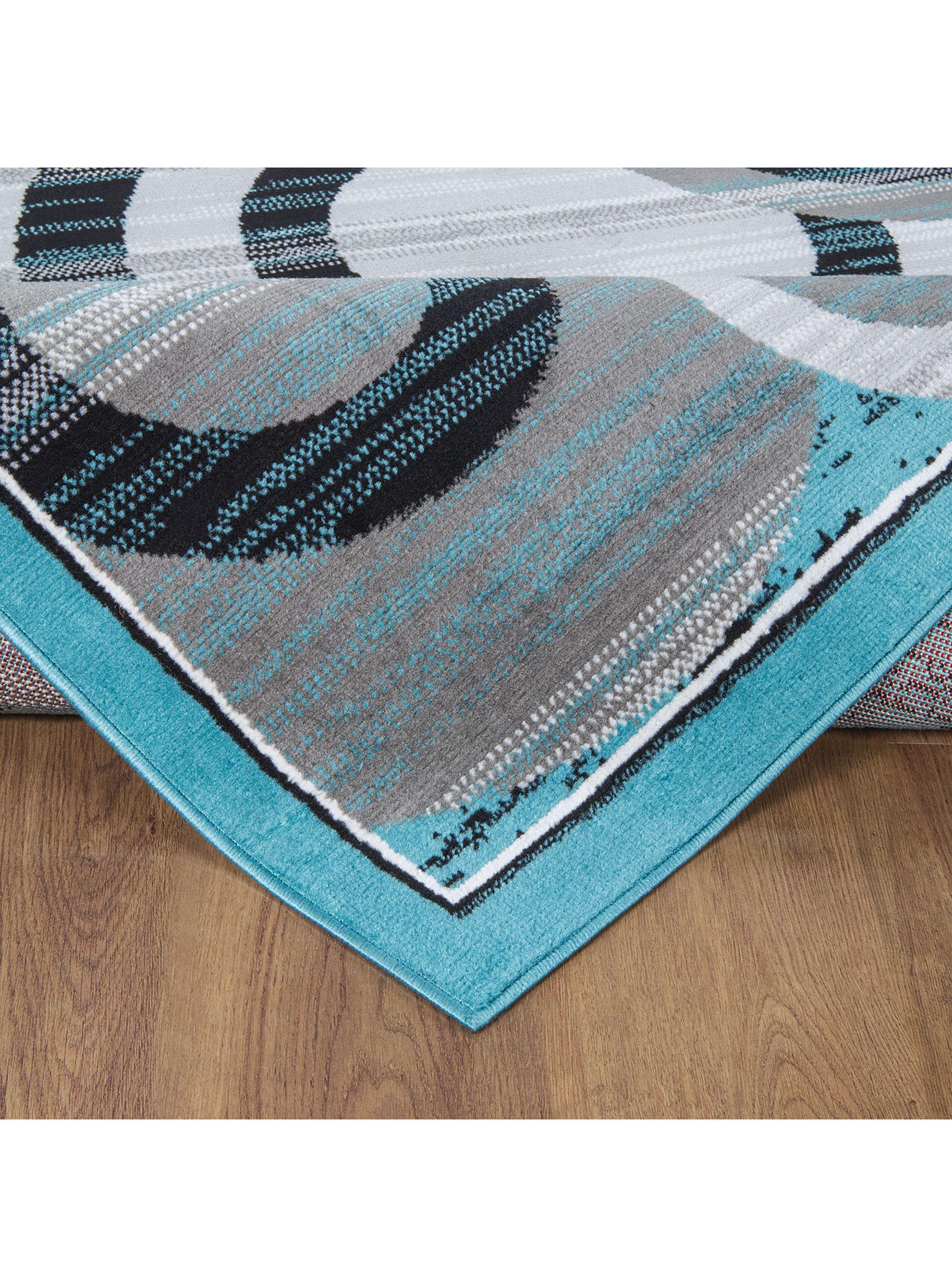 Alfombra 200 x 290 cm Kashank 501 Azul-4