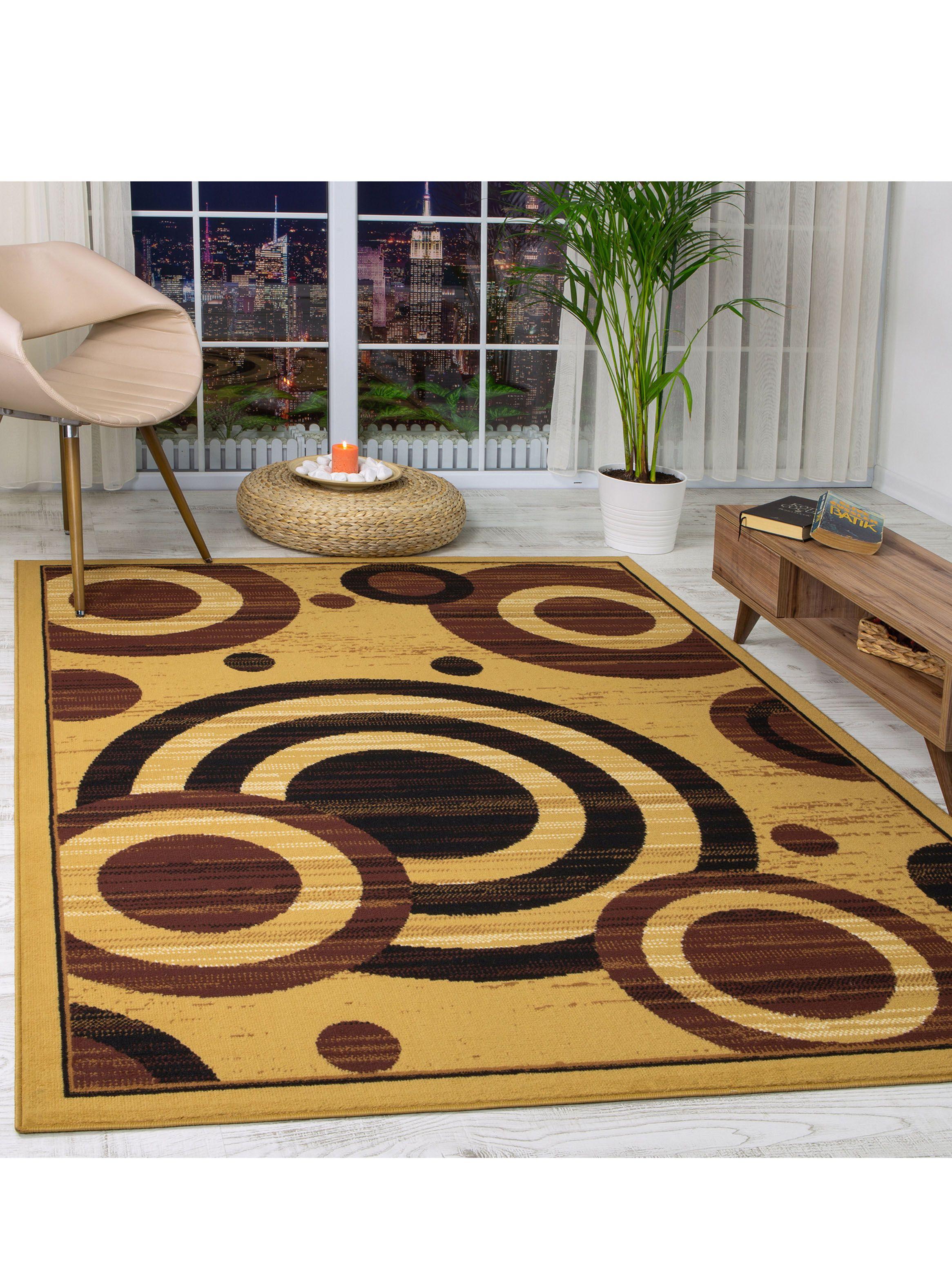 Alfombra 153 x 213 cm Kashank 501 Beige-1