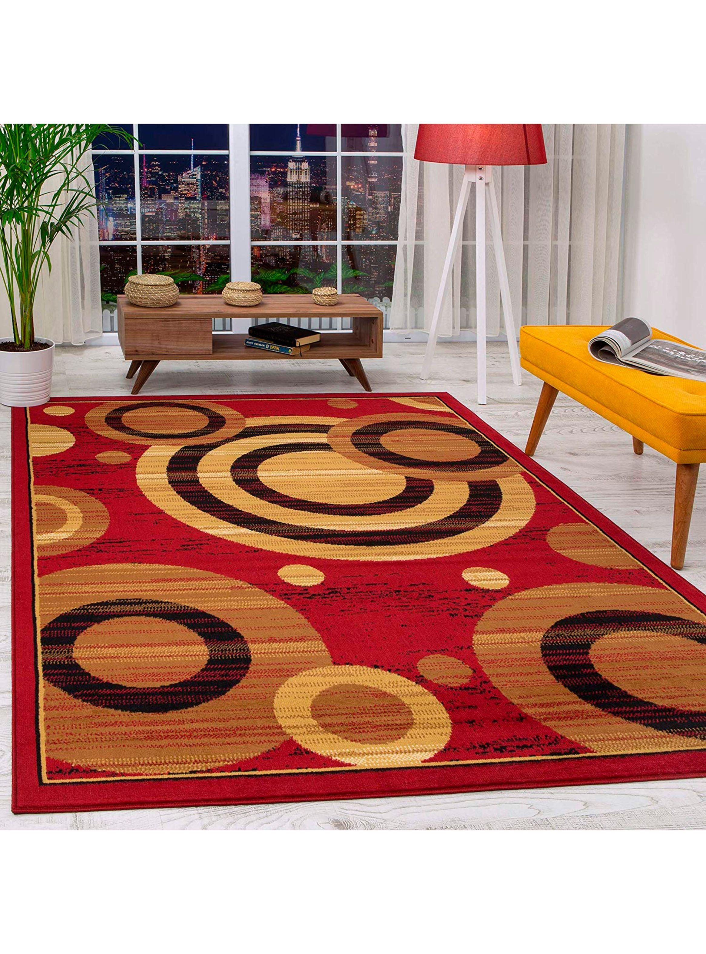 Alfombra 153 x 213 cm Kashank 501 Guinda-1