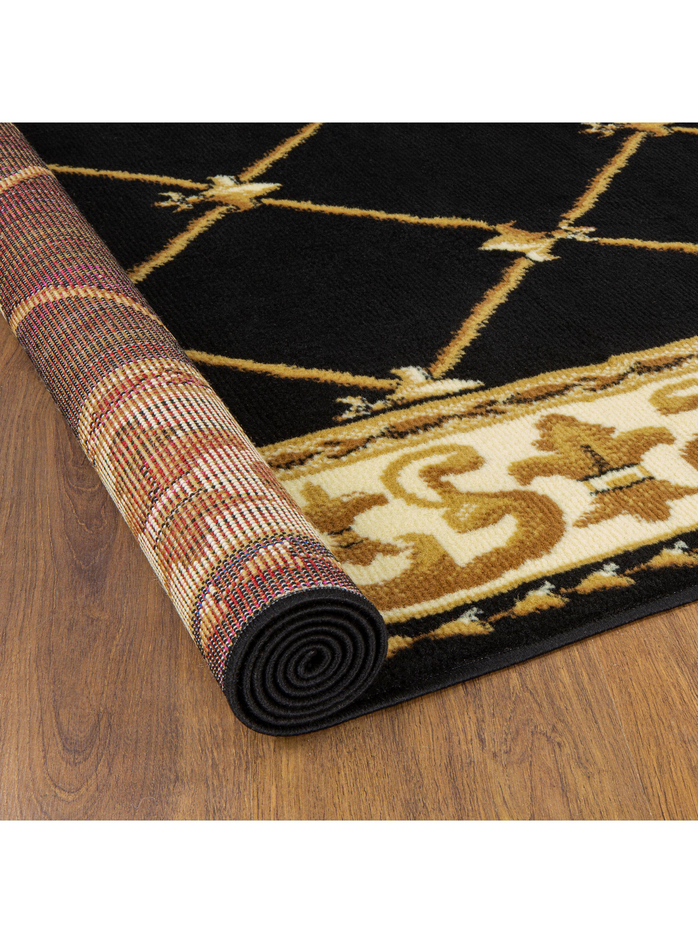 Alfombra 245 x 305 cm Kashank 503 Negro-4