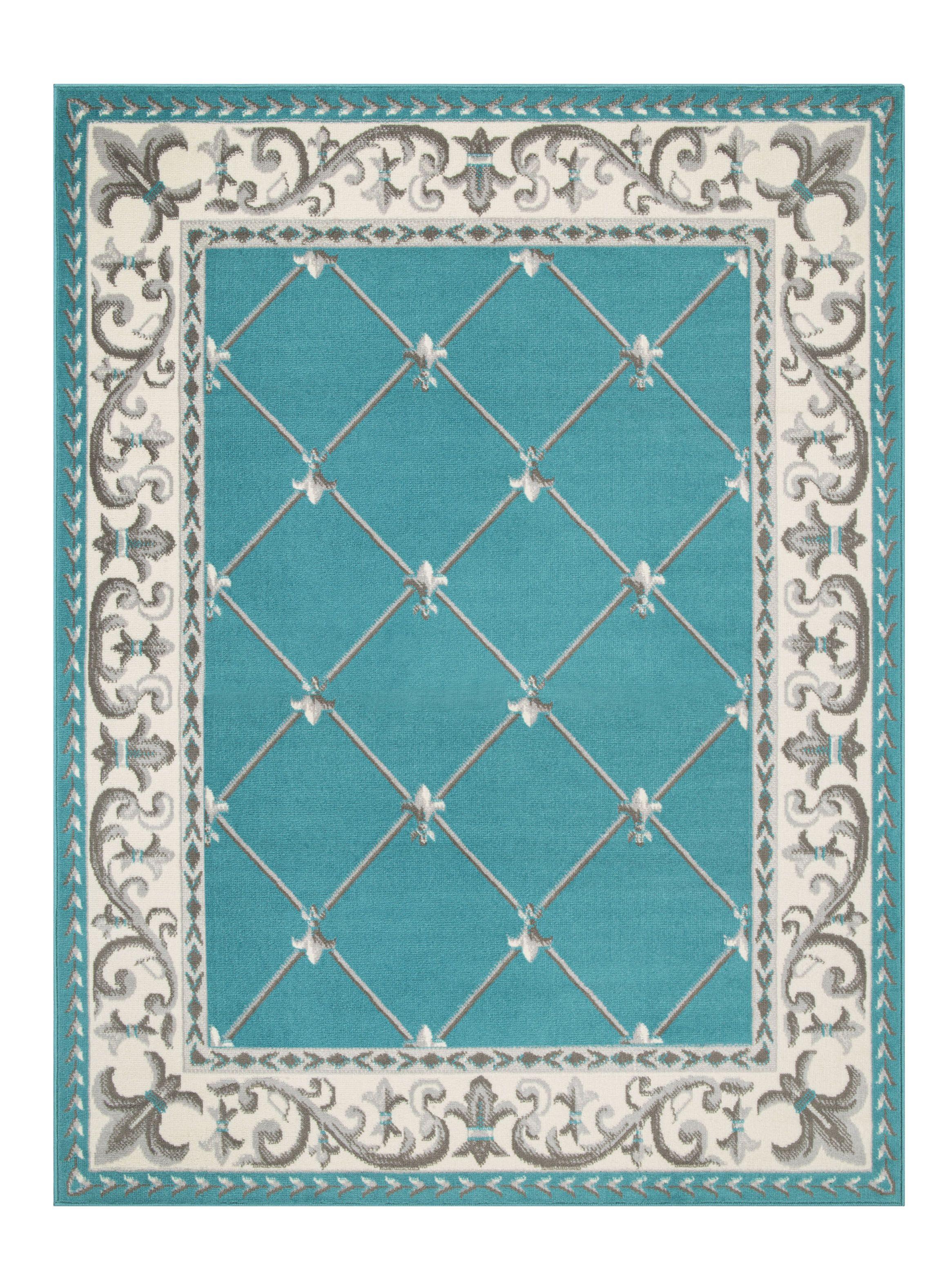 Alfombra 245 x 305 cm Kashank 503 Azul-0
