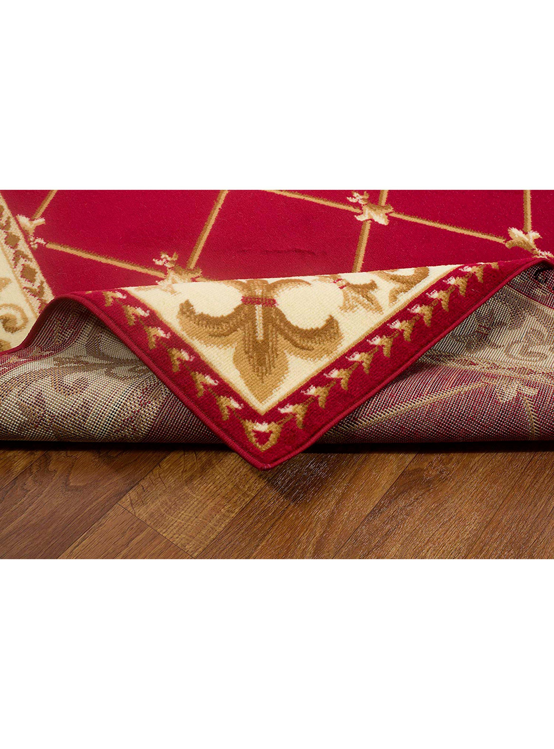 Alfombra Kashank 245x305 cm Guinda-3