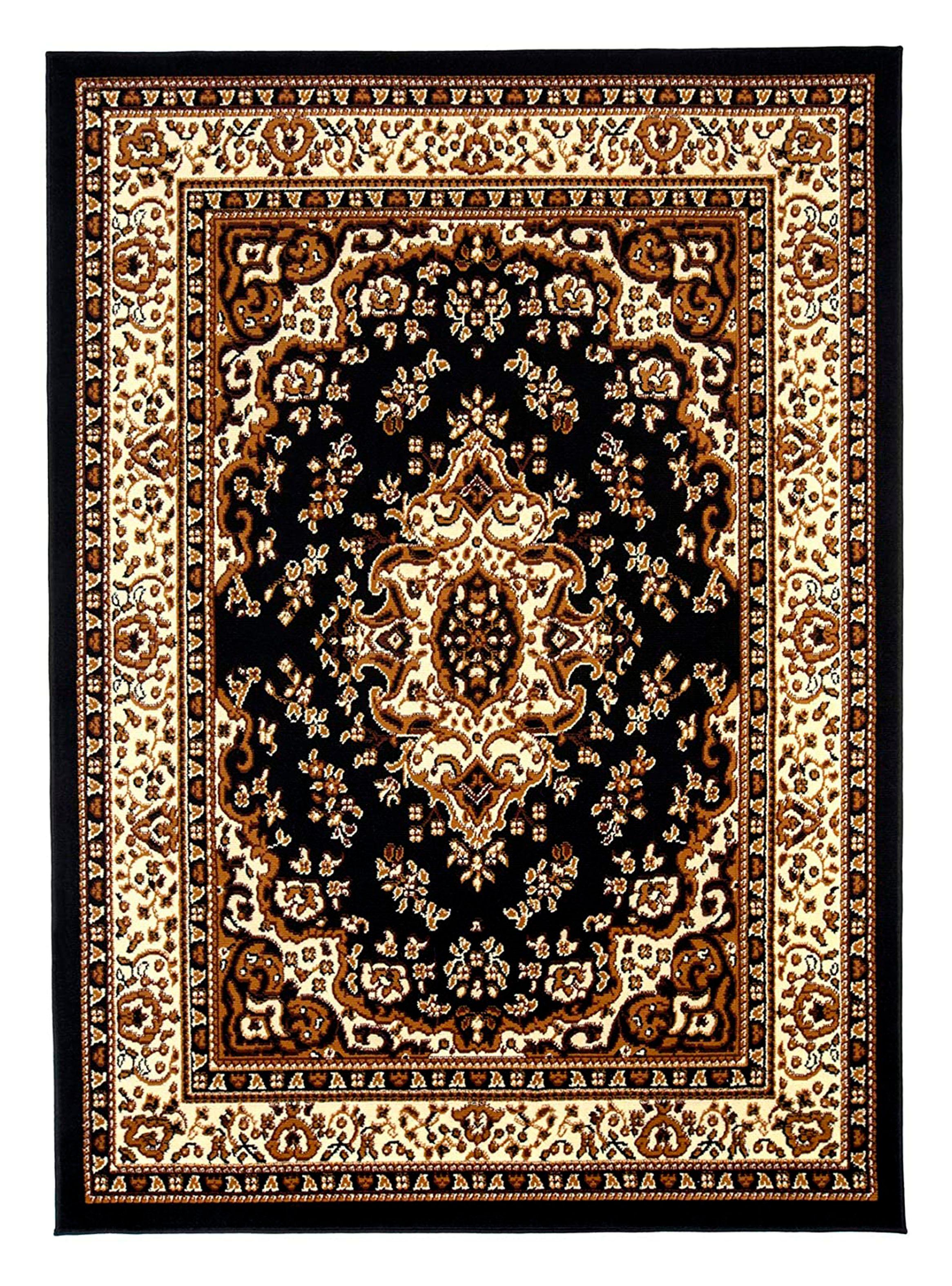 Alfombra 153 x 213 cm Kashank 504 Negro-0