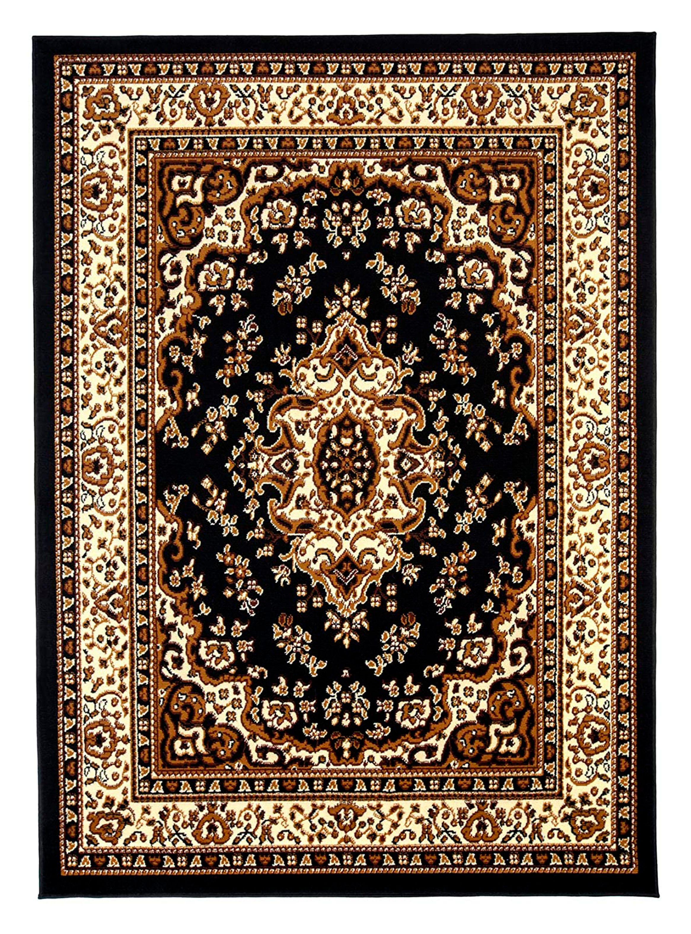 Alfombra Kashank 245x305 cm Negro-0