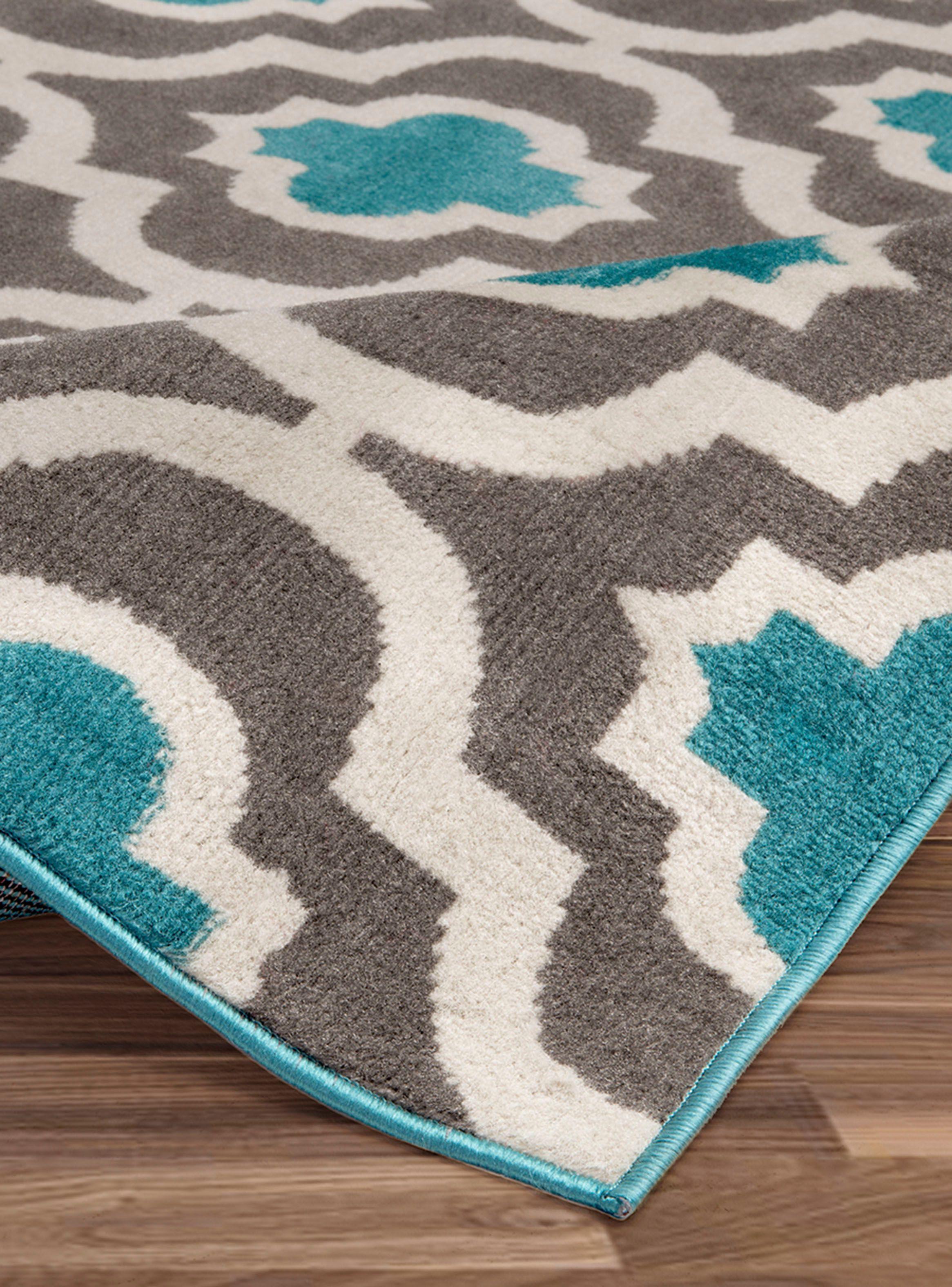 Alfombra 200 x 290 cm Kashank 505 Azul-2