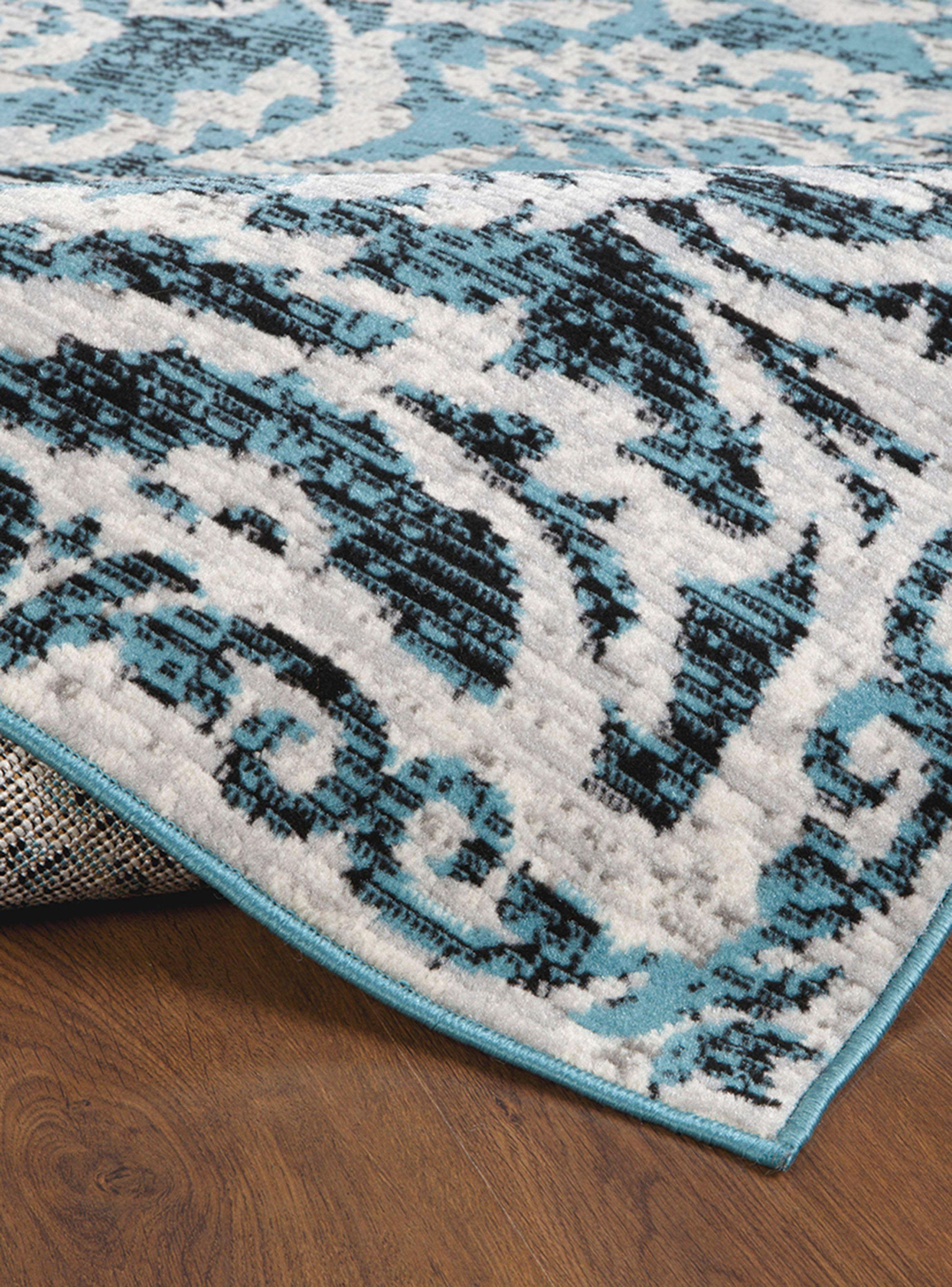 Alfombra 153 x 213 cm Kashank 506 Azul-2