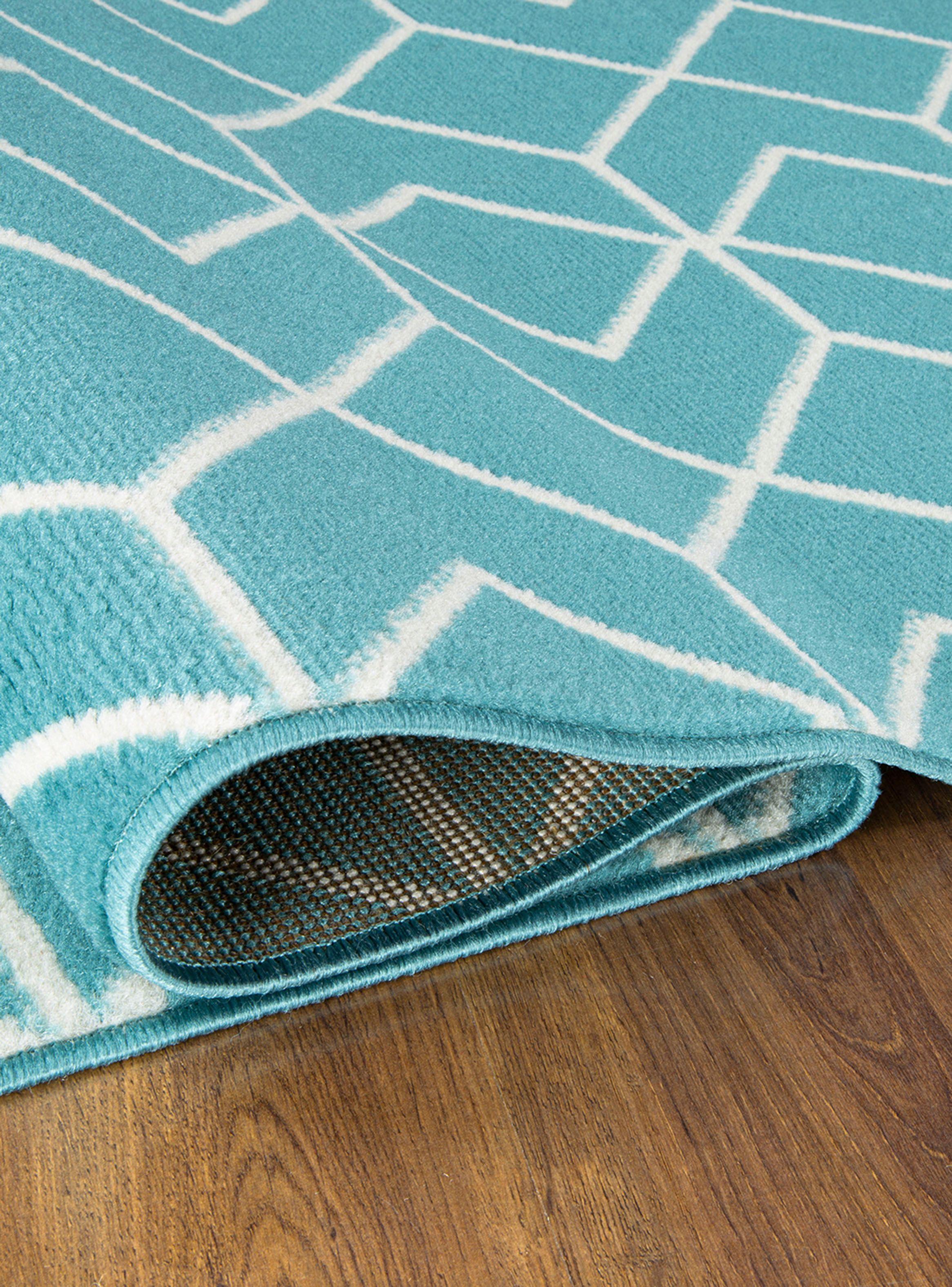 Alfombra Kashank 153x213 cm Azul D2-1