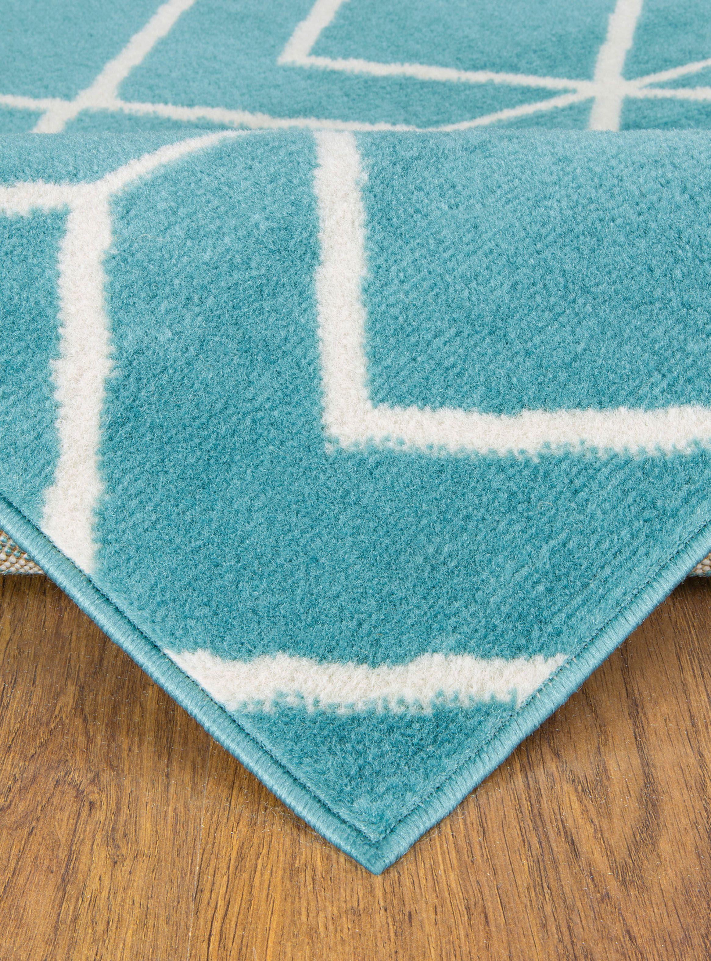 Alfombra Kashank 153x213 cm Azul D2-2