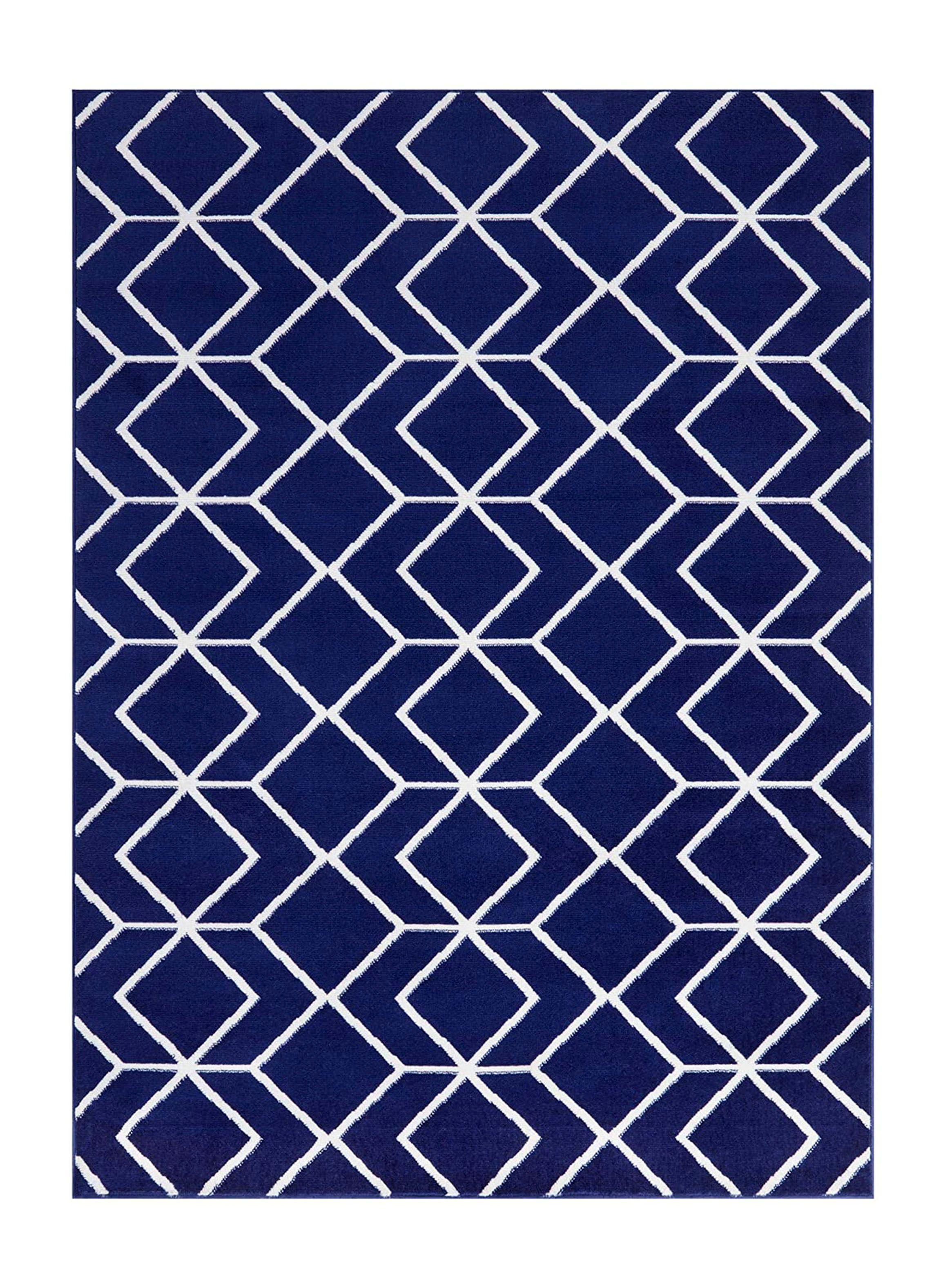 Alfombra 245 x 305 cm Kashank 507 Azul Marino-0