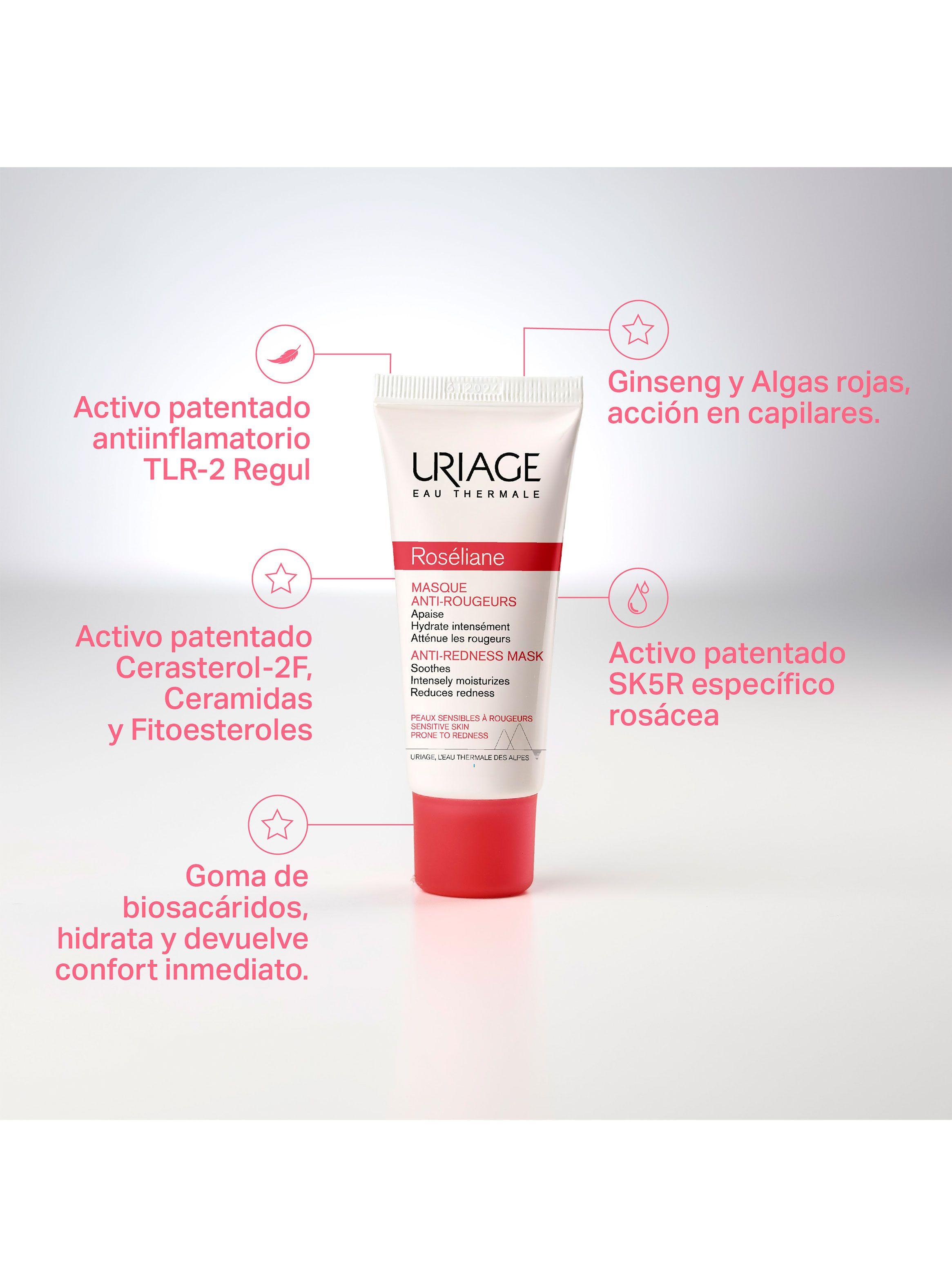 Roséliane Mascarilla Antirojeces 40ml de Uriage-2