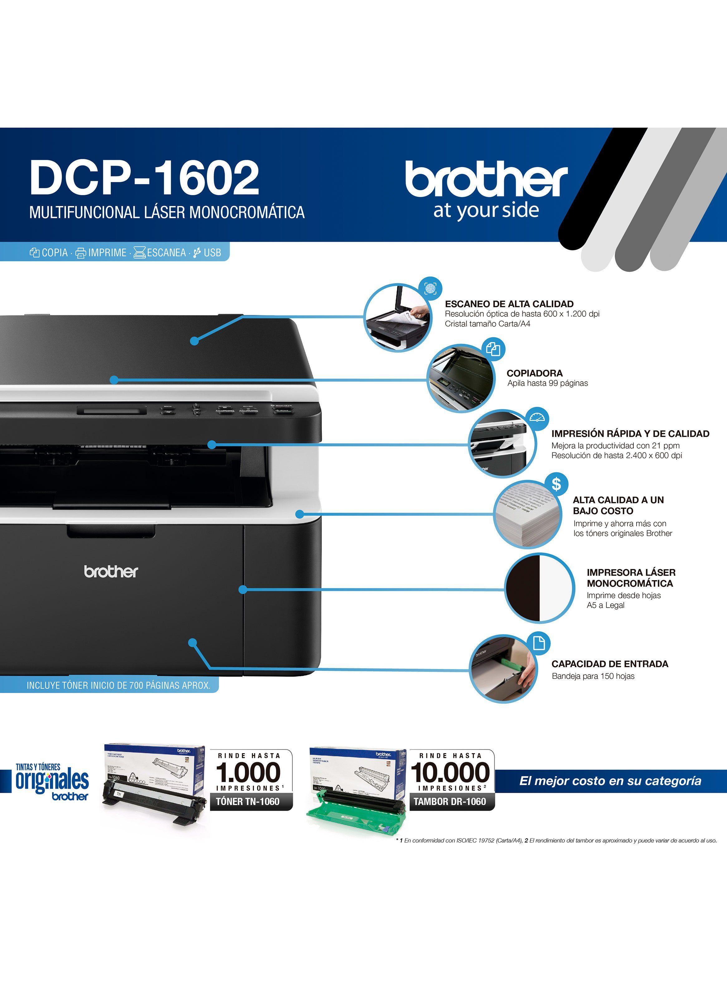 Multifuncional Láser DCP1602-7