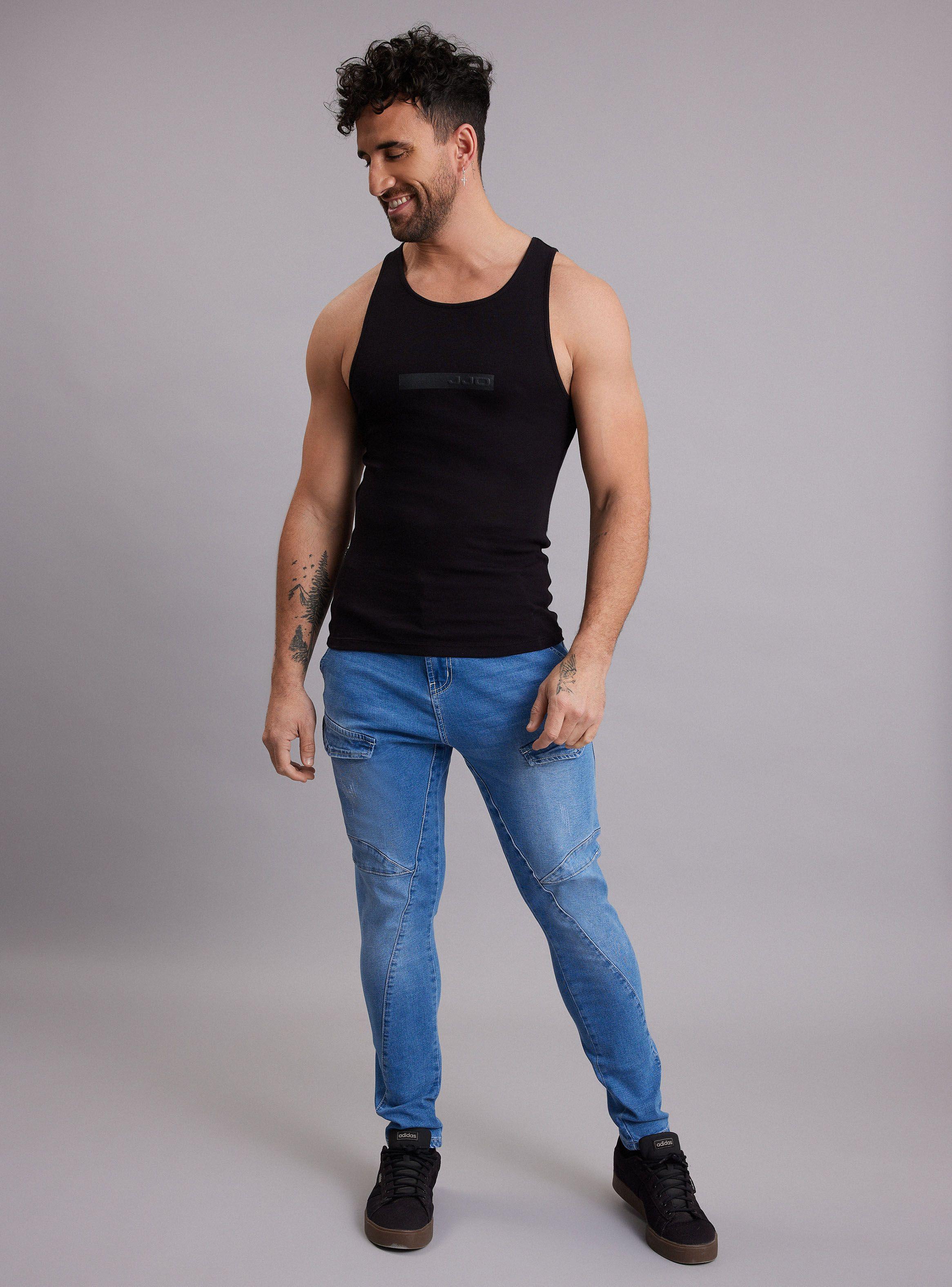 Polera Tank Estampado Delantero-4